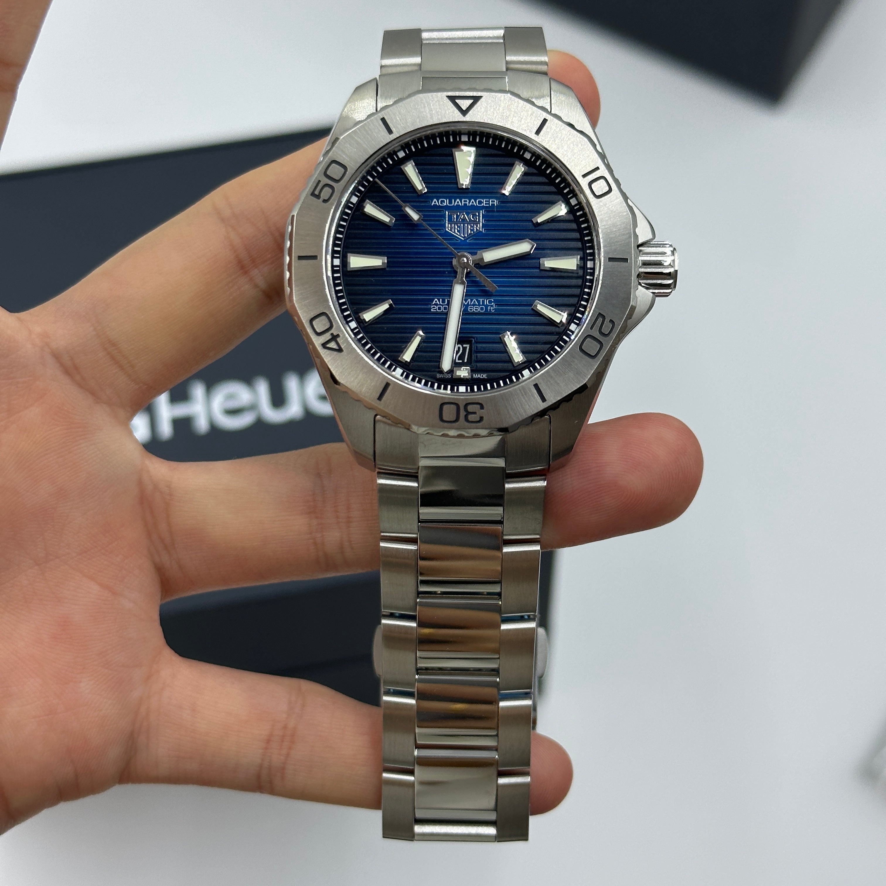TAG Heuer WBP2111.BA0627 Aquaracer Professional 200 40 Automatic Stainless Steel / Blue