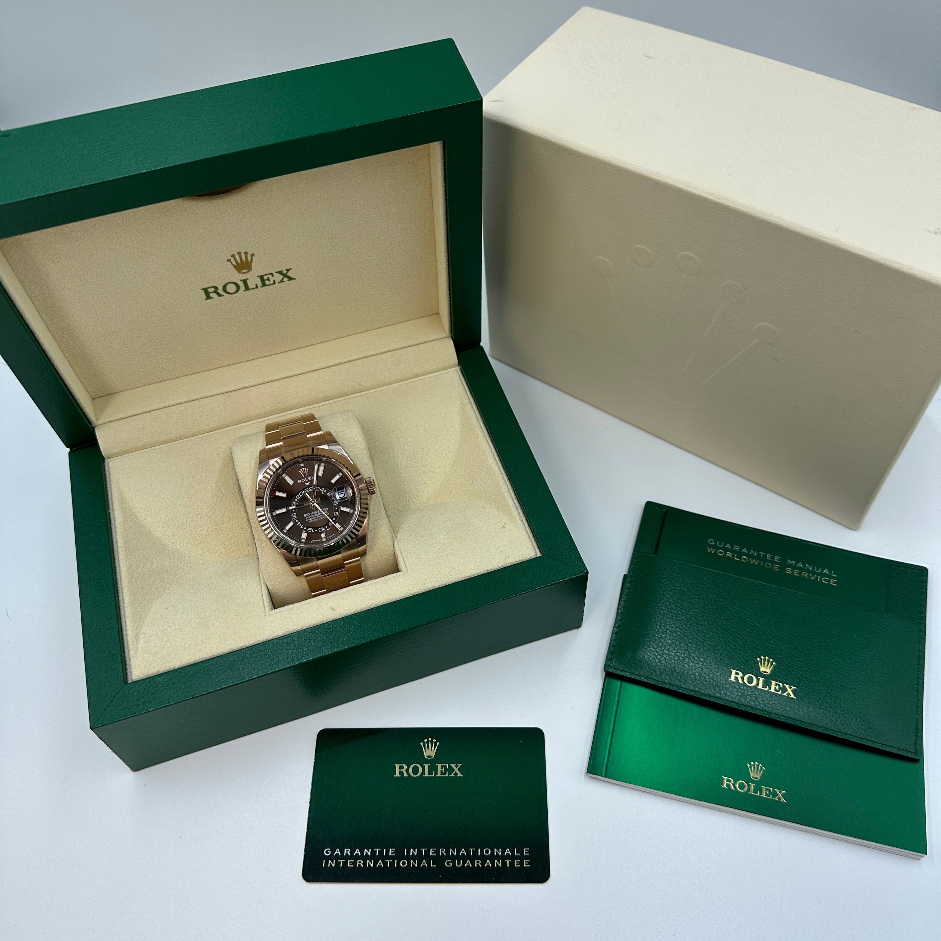 Rolex Sky-Dweller Everose 336935 Chocolate Oyster