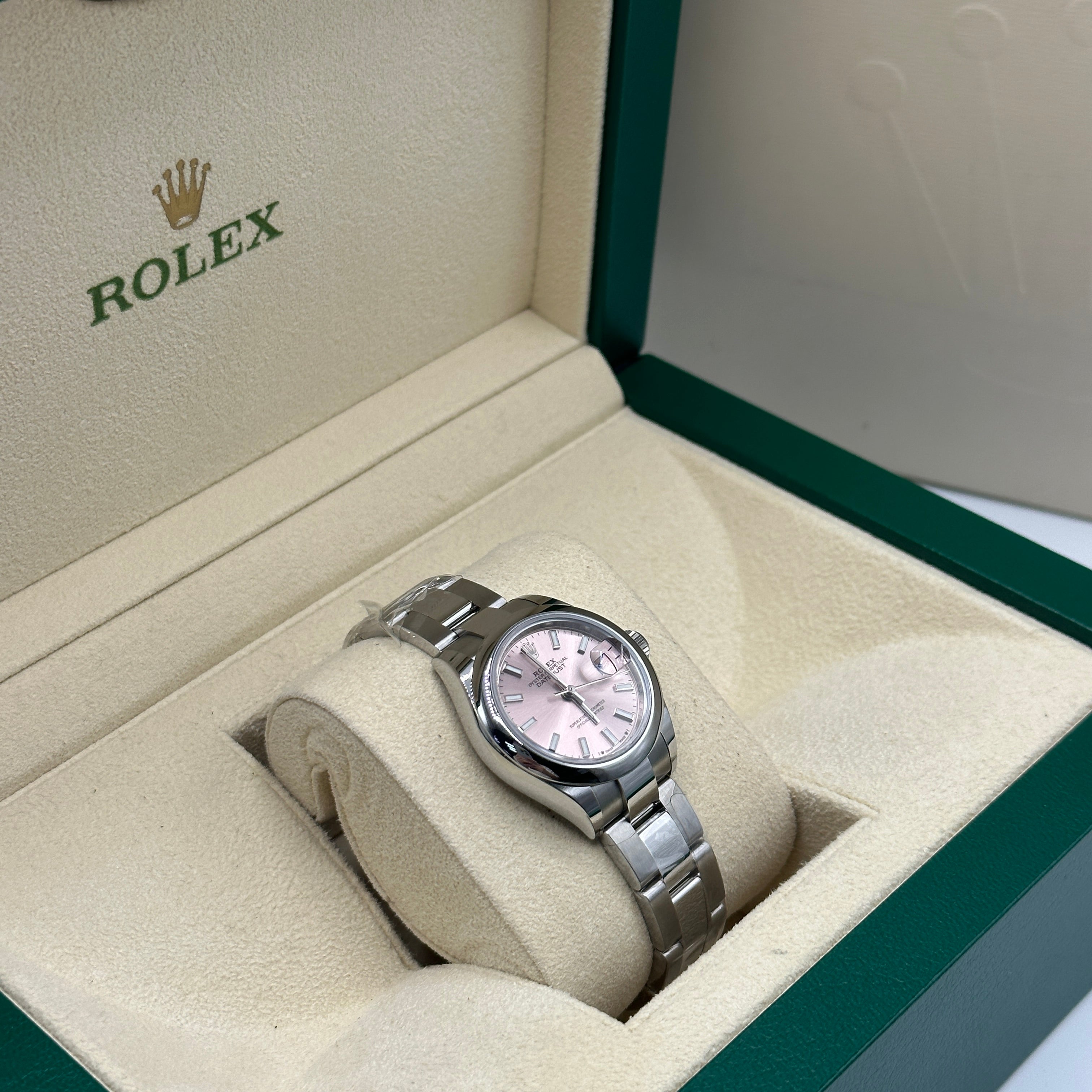 Rolex Lady-Datejust 279160 Pink Index Oyster 2025