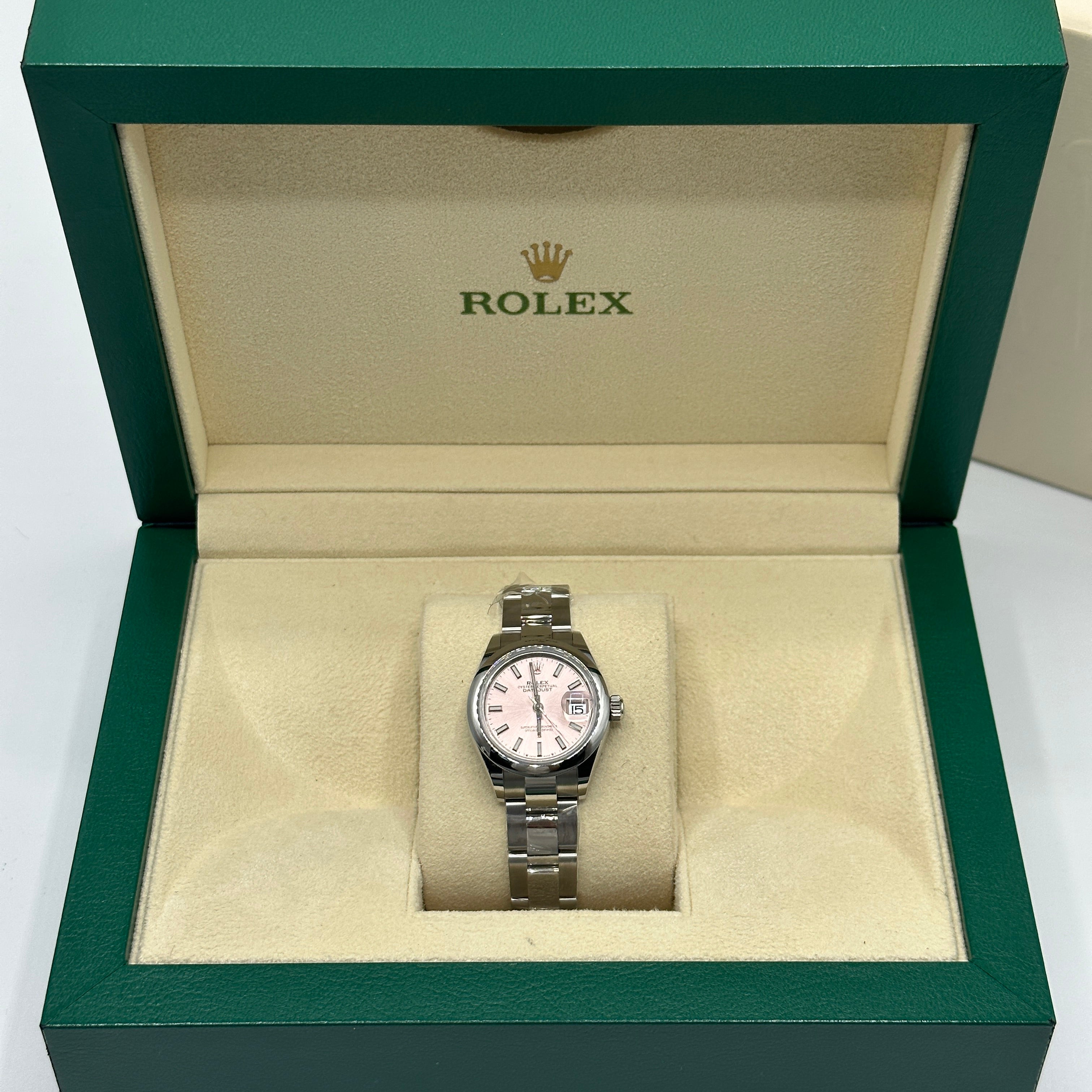 Rolex Lady-Datejust 279160 Pink Index Oyster 2025