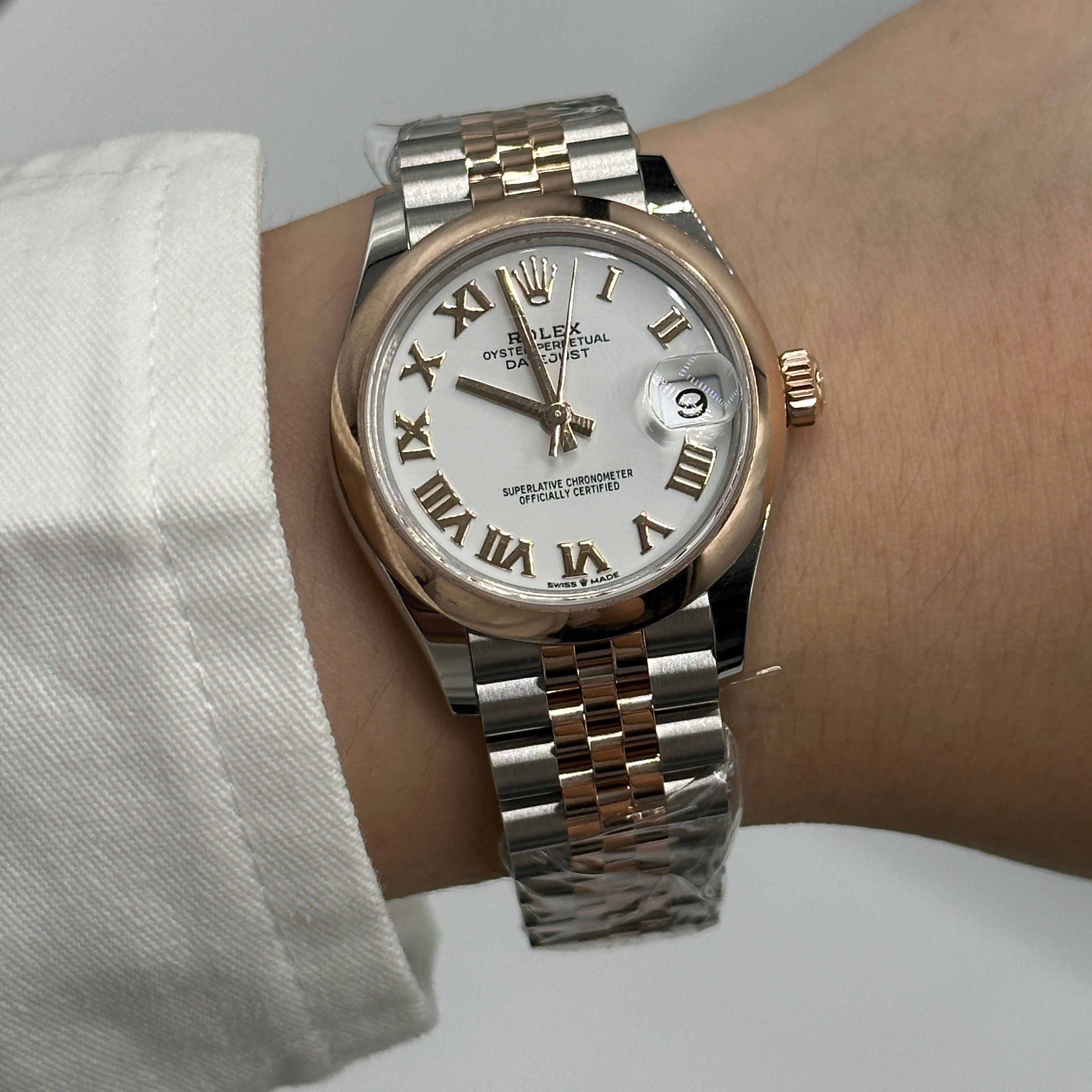 Rolex Datejust 31 278241 White Roman Jubilee 2026