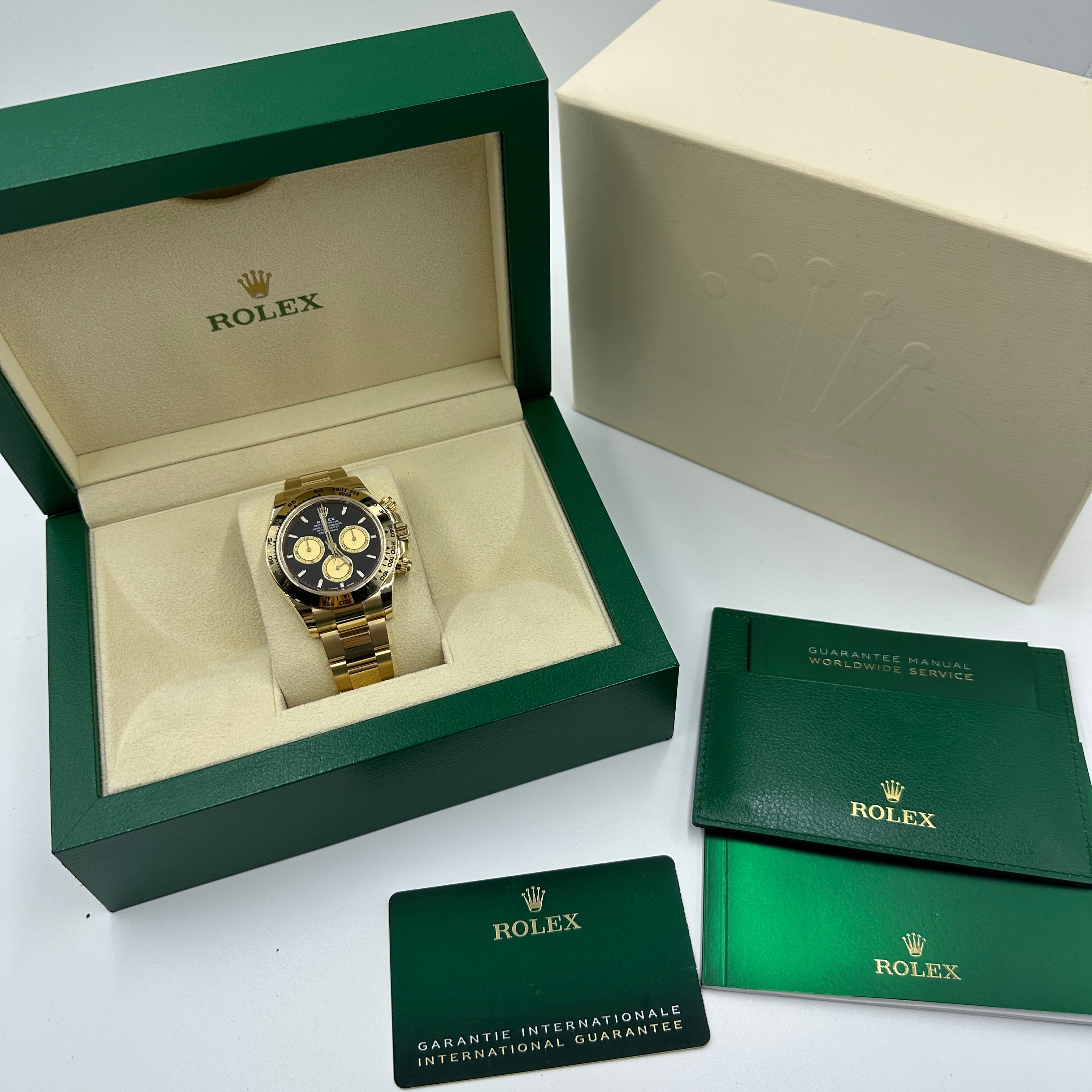 Rolex Cosmograph Daytona 126508 Intense black and champagne-colour