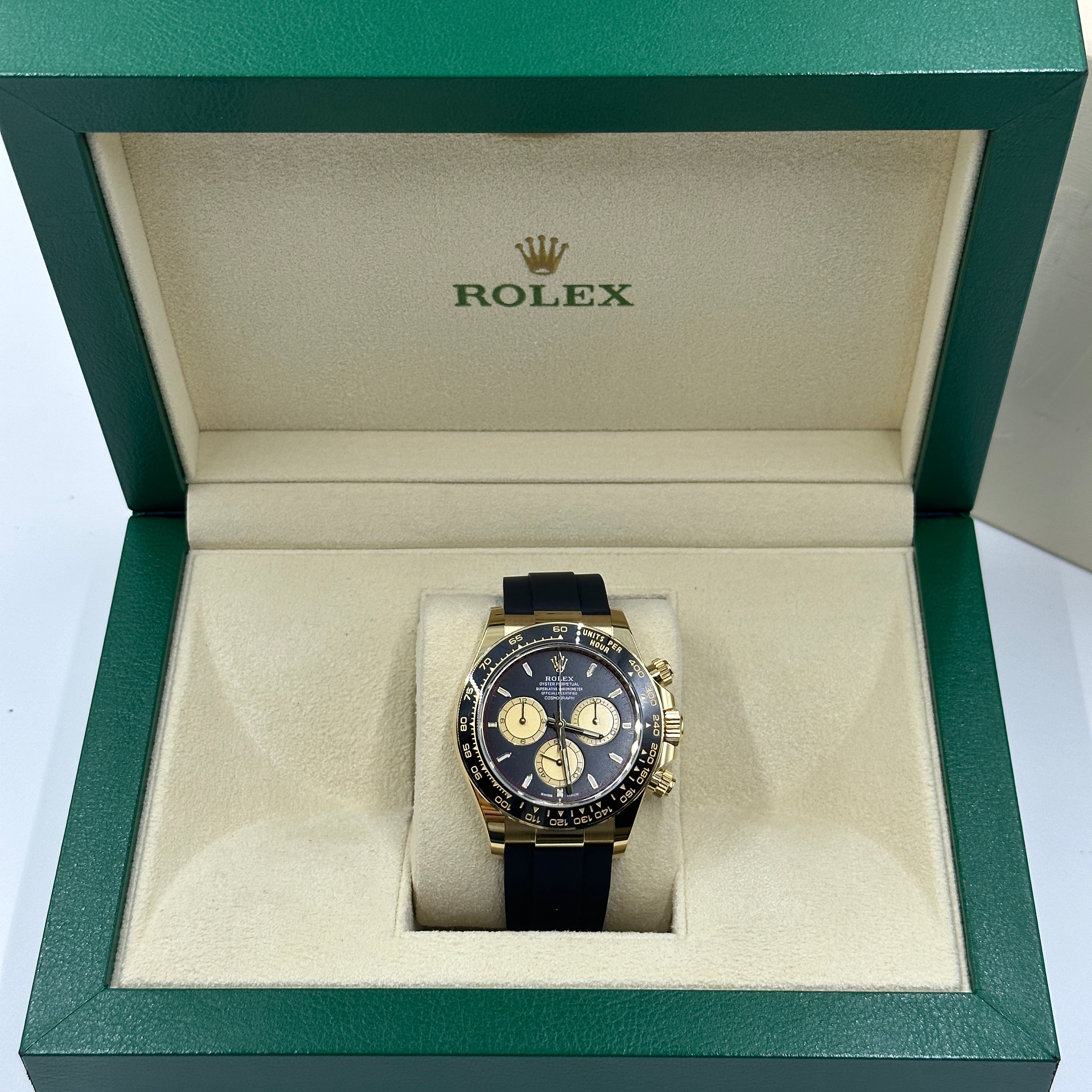 Rolex Cosmograph Daytona 126518 Intense black and champagne-colour