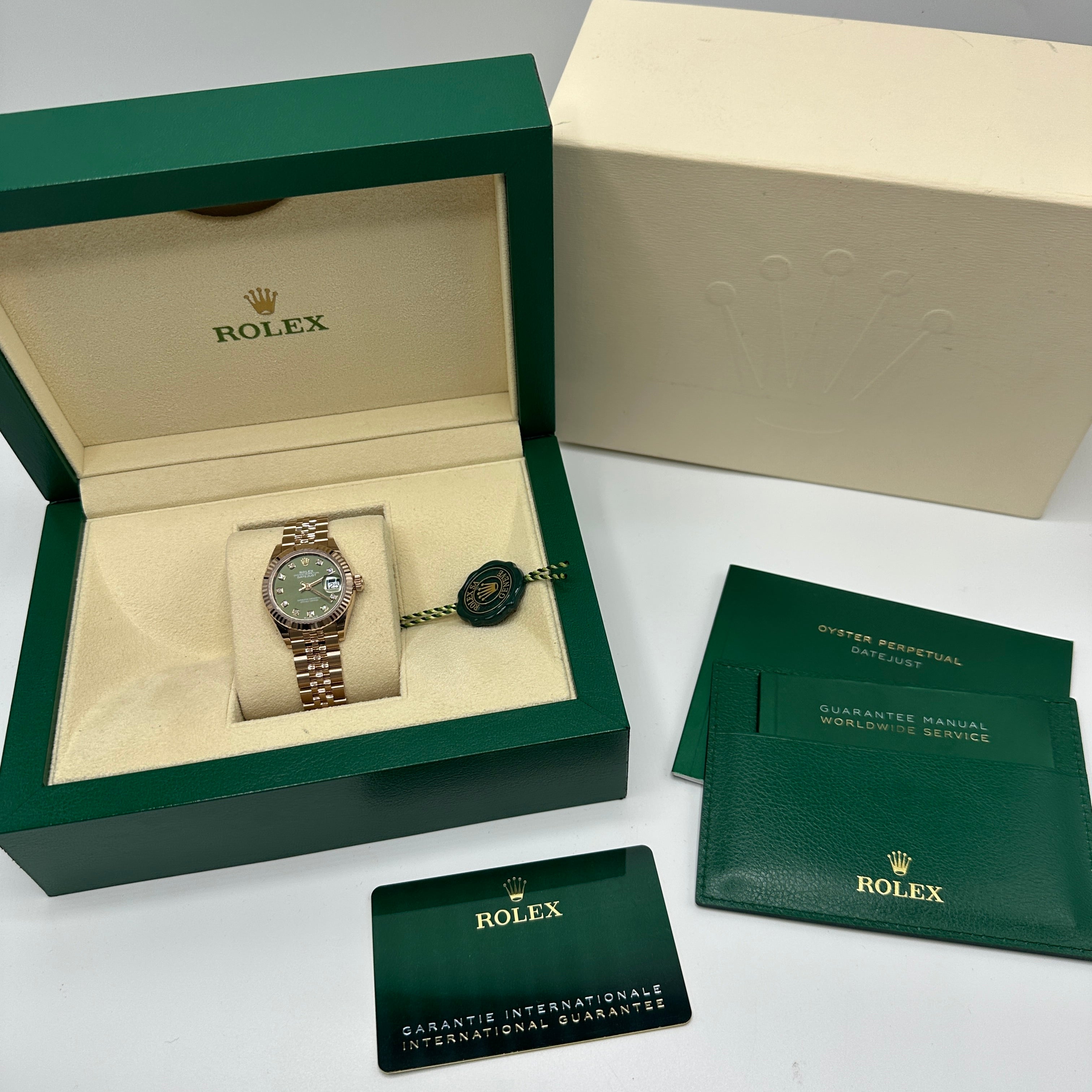 Rolex Lady-Datejust 279175G Green Jubilee 2024