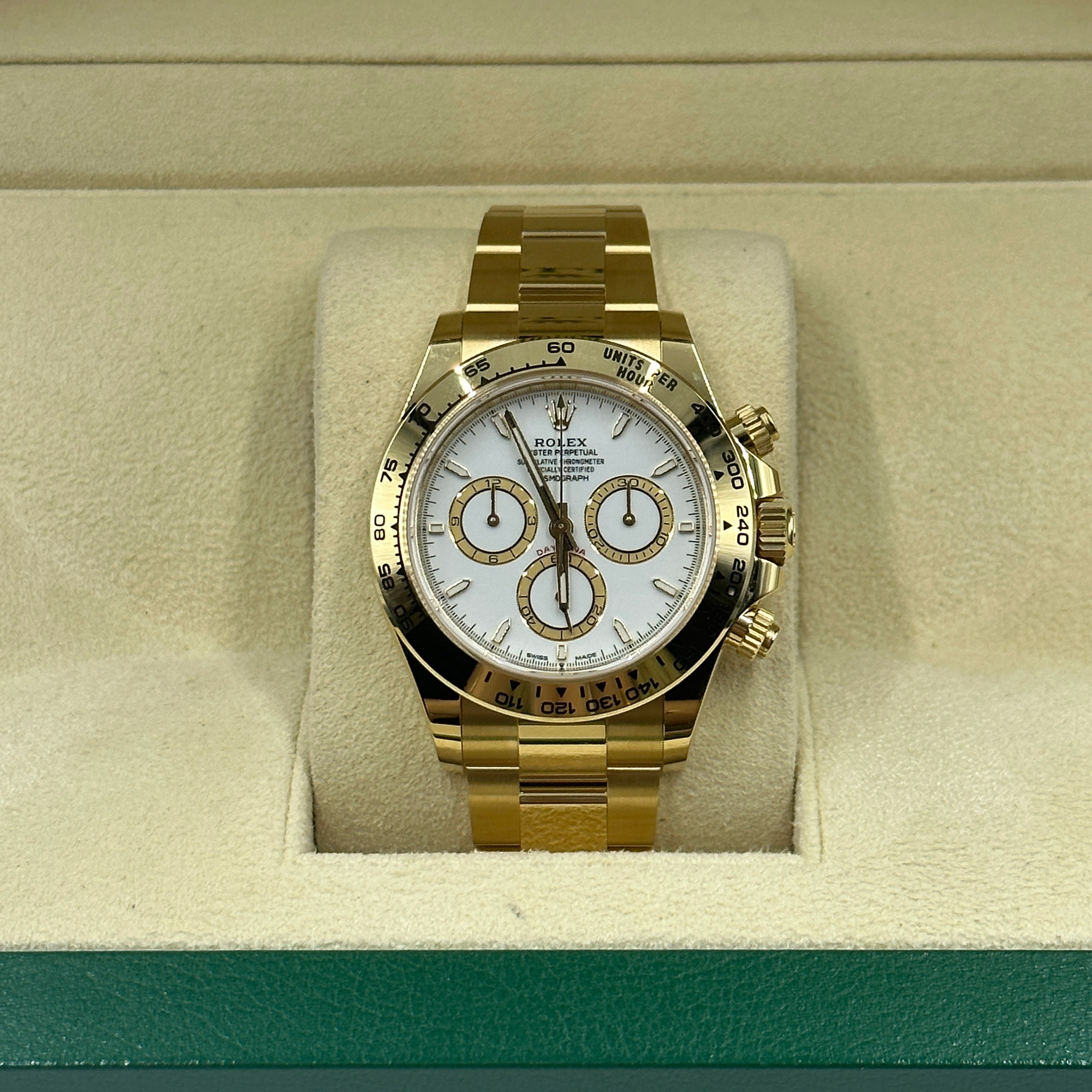 Rolex Cosmograph Daytona 126508 White