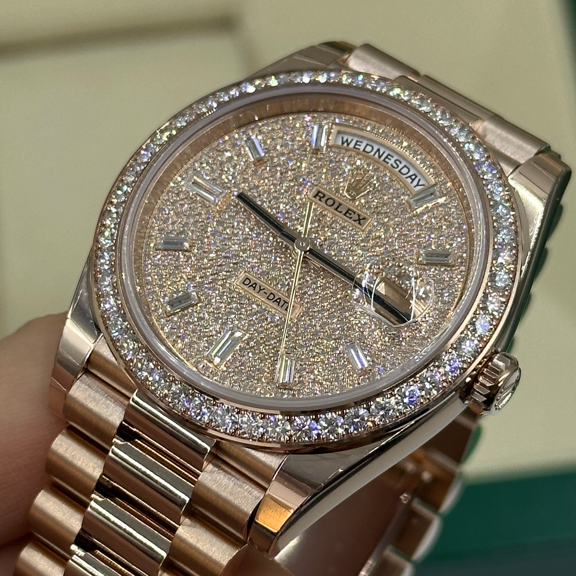Rolex Day-Date 40 228345RBR Diamond Bezel m228345rbr-0002 2025