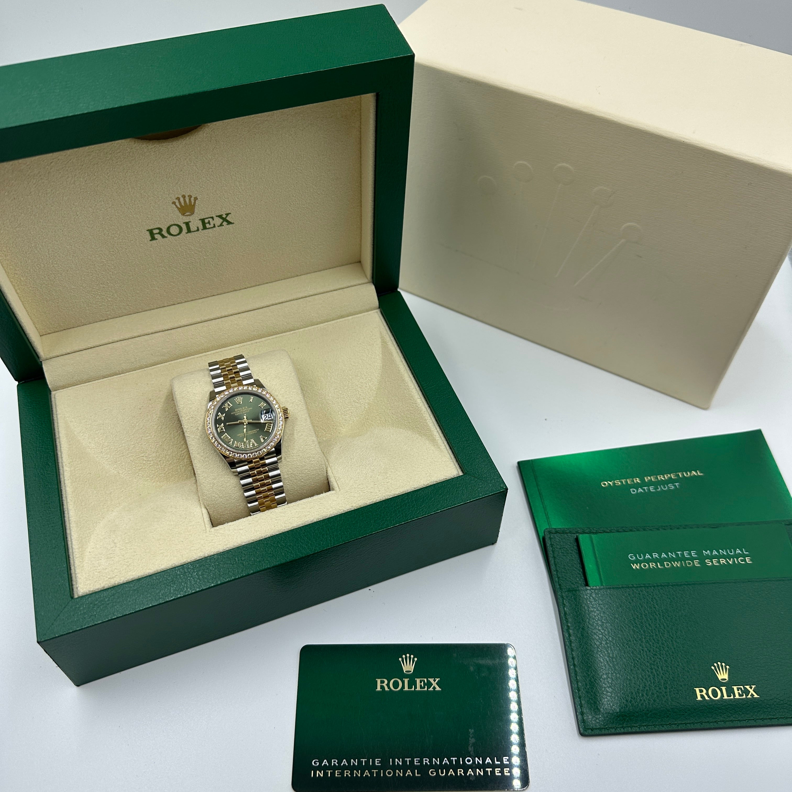 Rolex Datejust 31 278383RBR Green VI Jubilee 2025