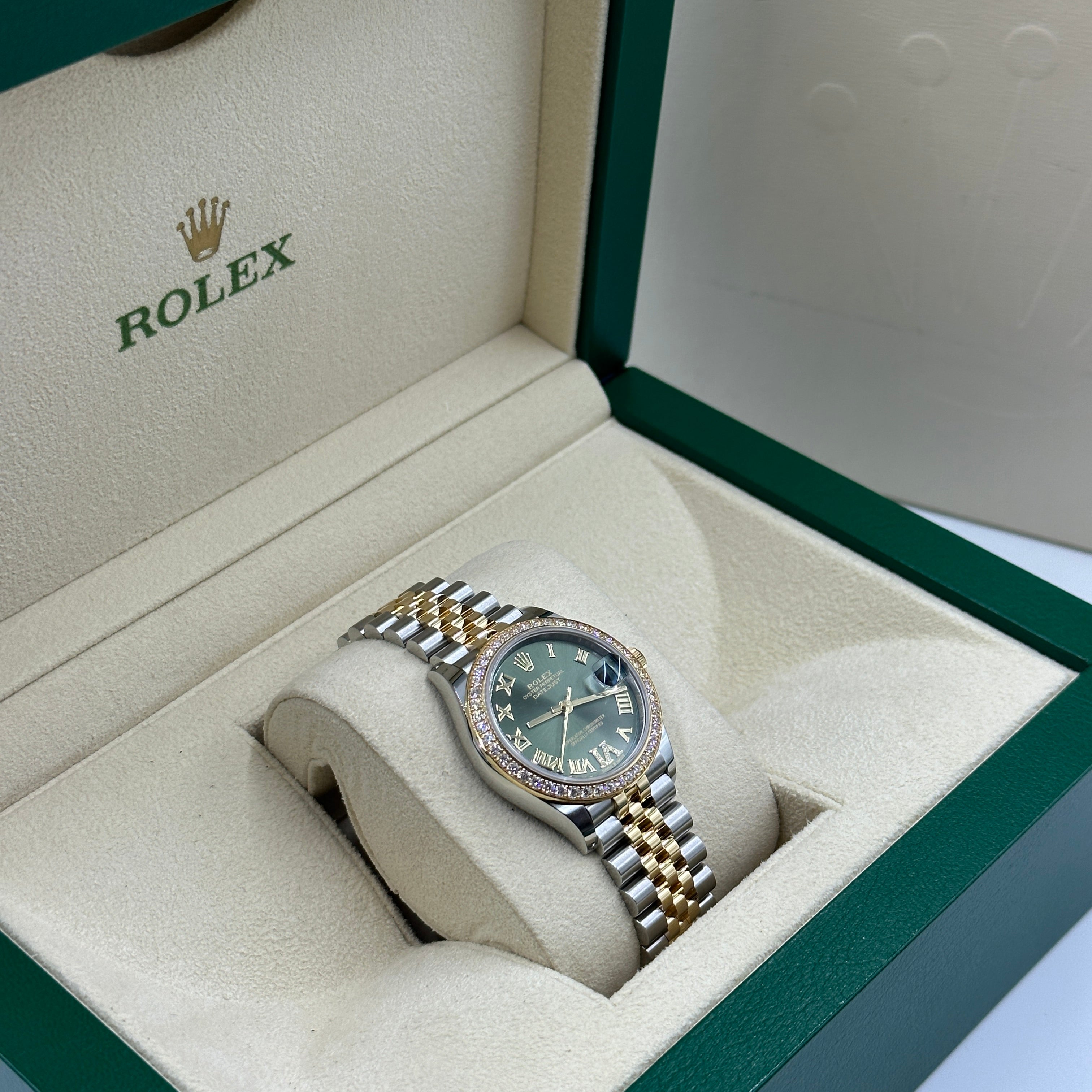 Rolex Datejust 31 278383RBR Green VI Jubilee 2025