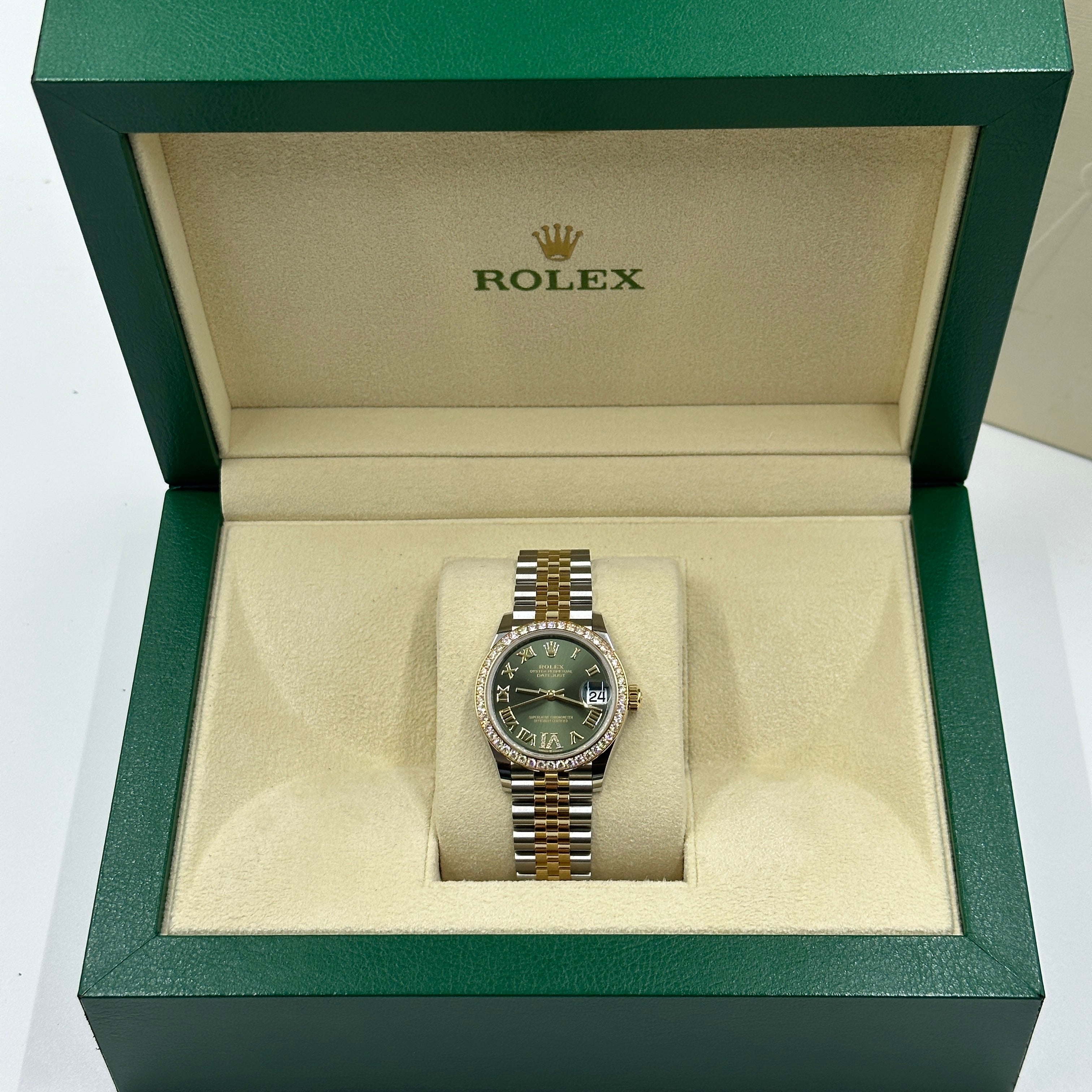 Rolex Datejust 31 278383RBR Green VI Jubilee 2025