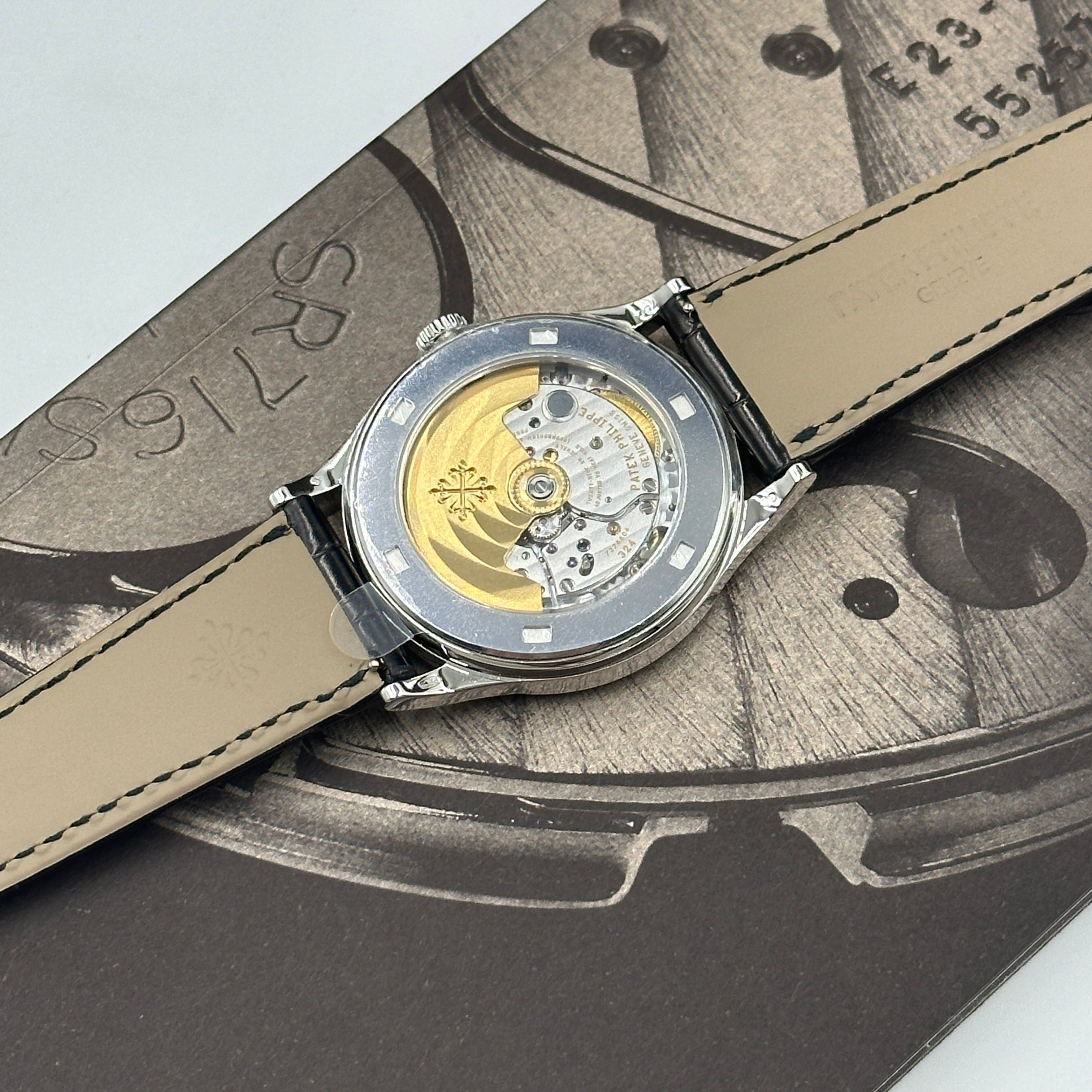 Patek Philippe Calatrava 5297G‑001 Diamond Bezel White‑Gold 38 mm