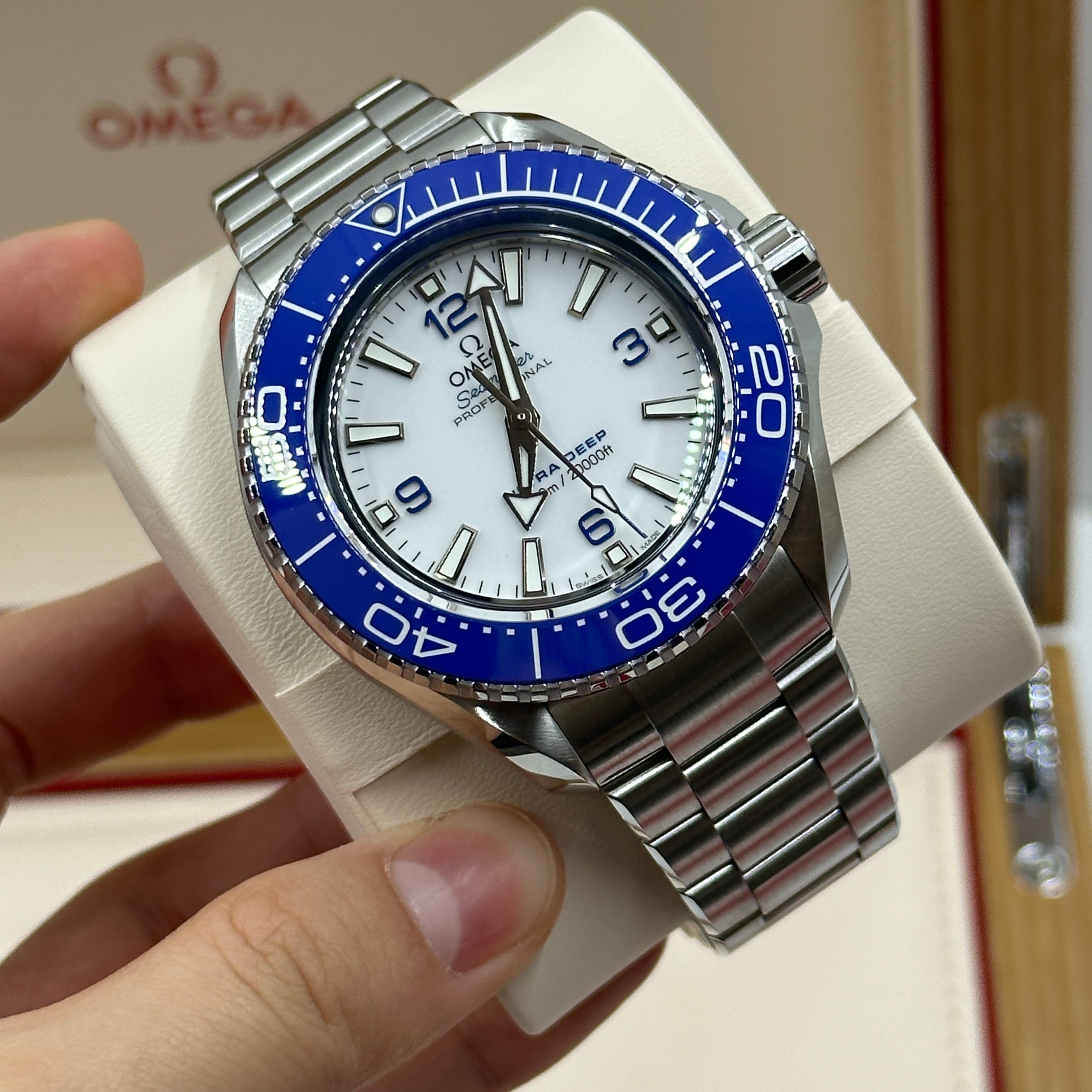 Omega Seamaster Planet Ocean 6000M €10.200 215.30.46.21.04.001 2026