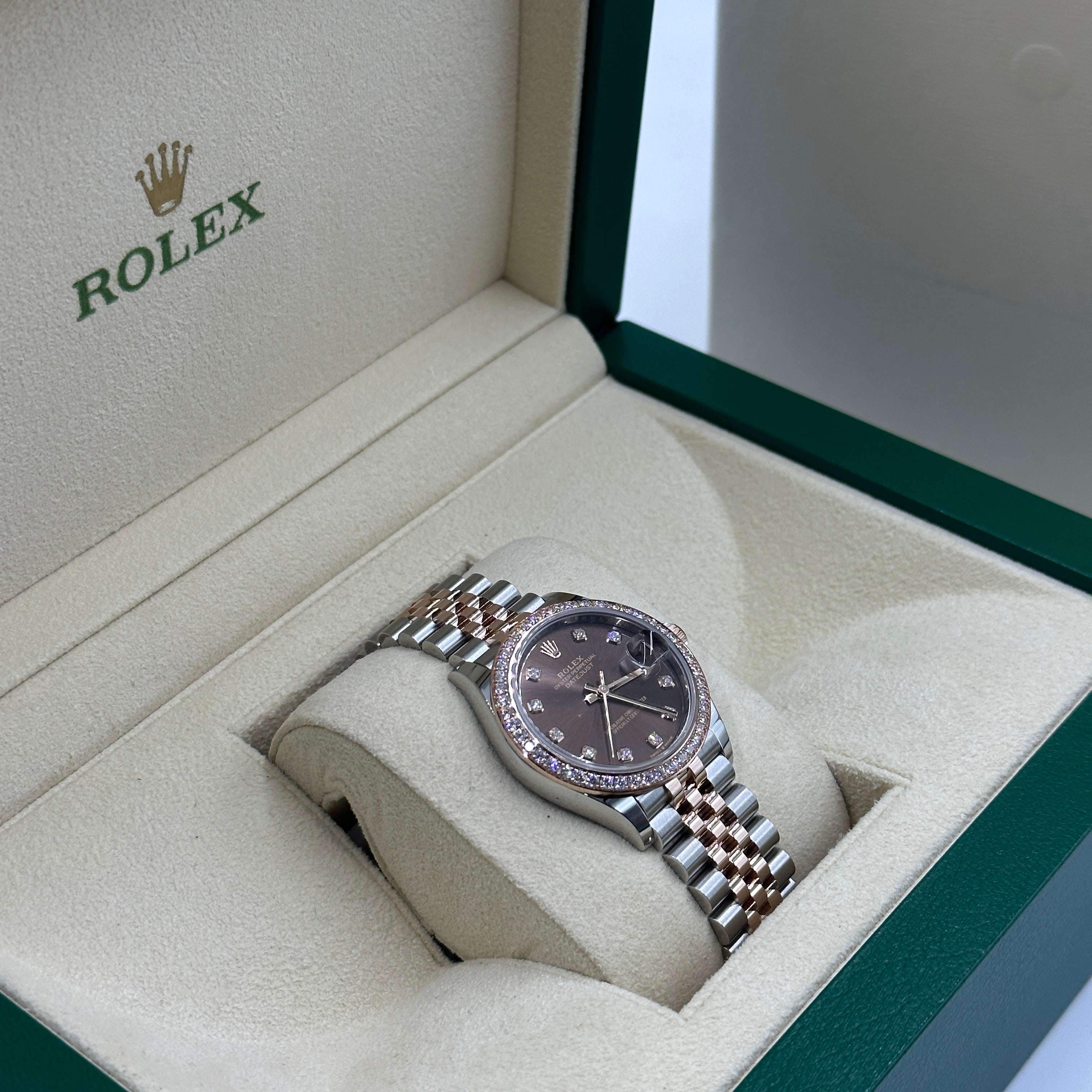 Rolex Datejust 31 278381RBR G Choc Jubilee 2025