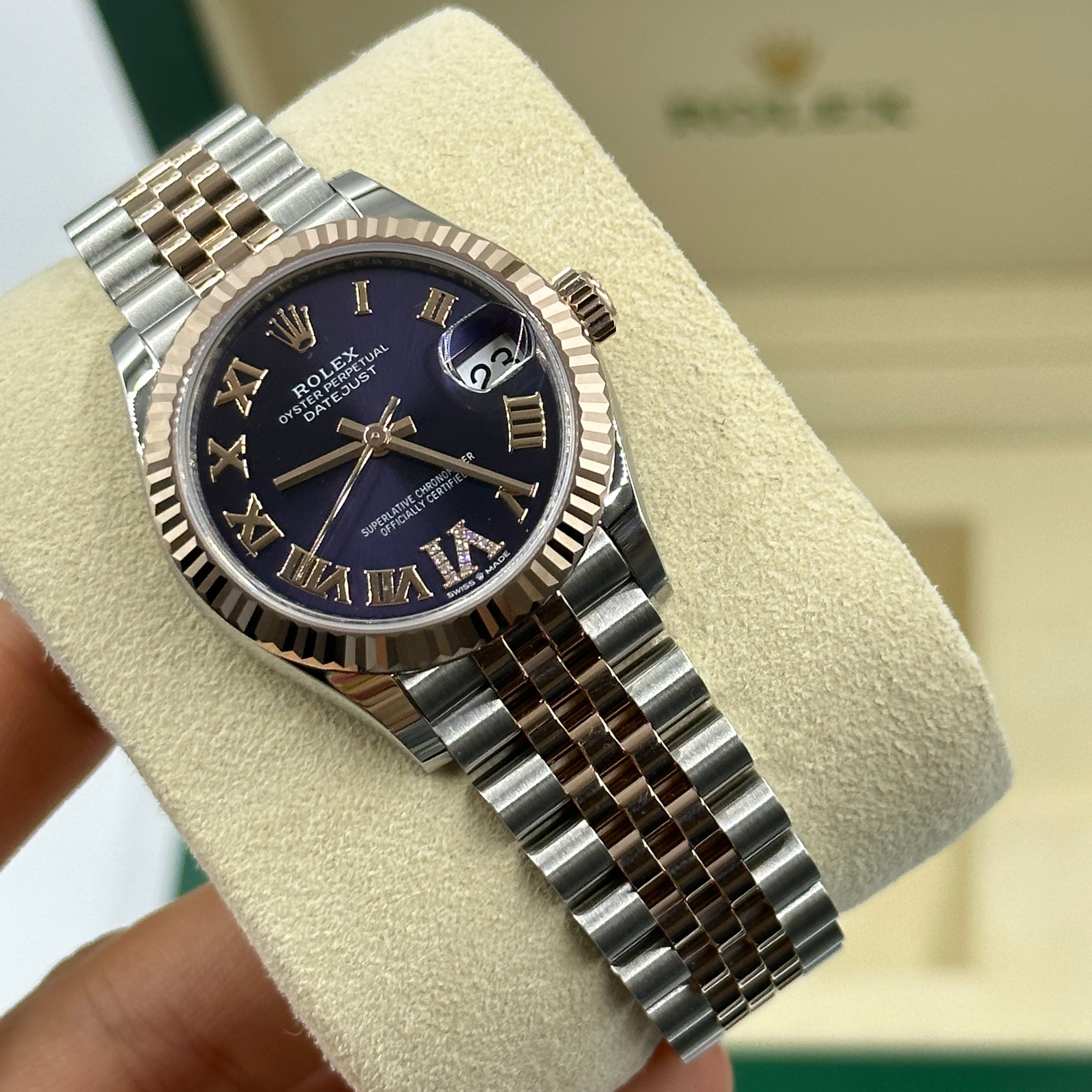 Rolex Datejust 31 278271 Purple VI Jubilee 2024