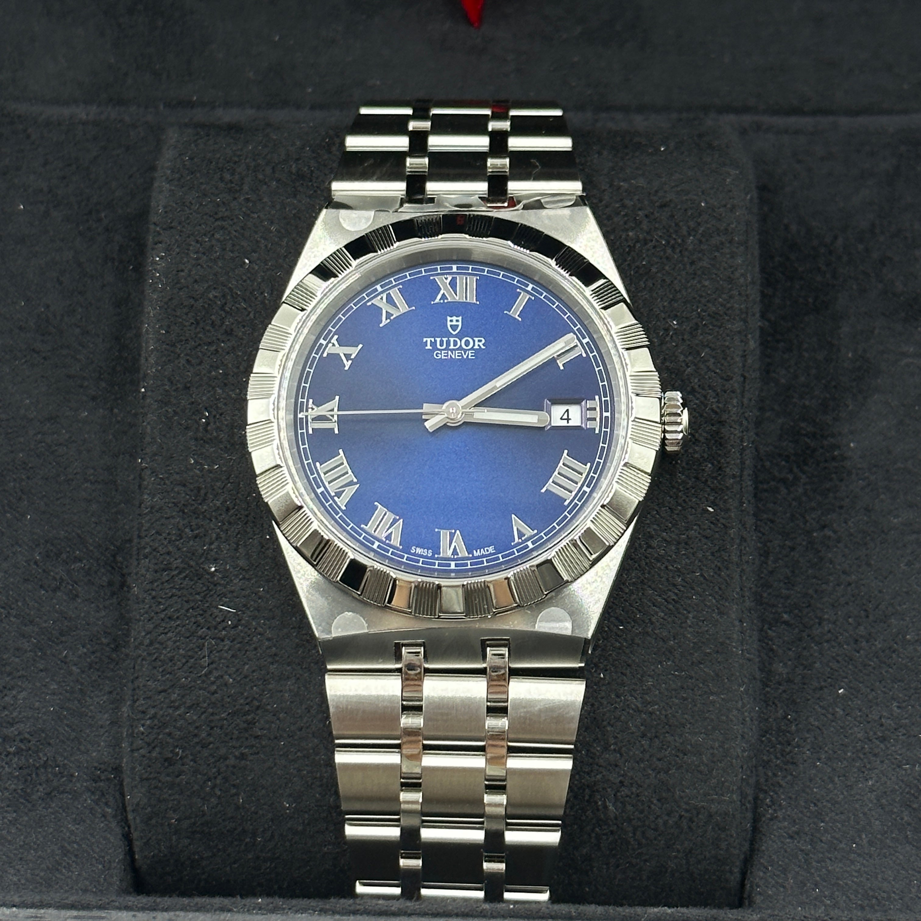 Tudor Royal 28500-0005 Blue Roman – EW Watches