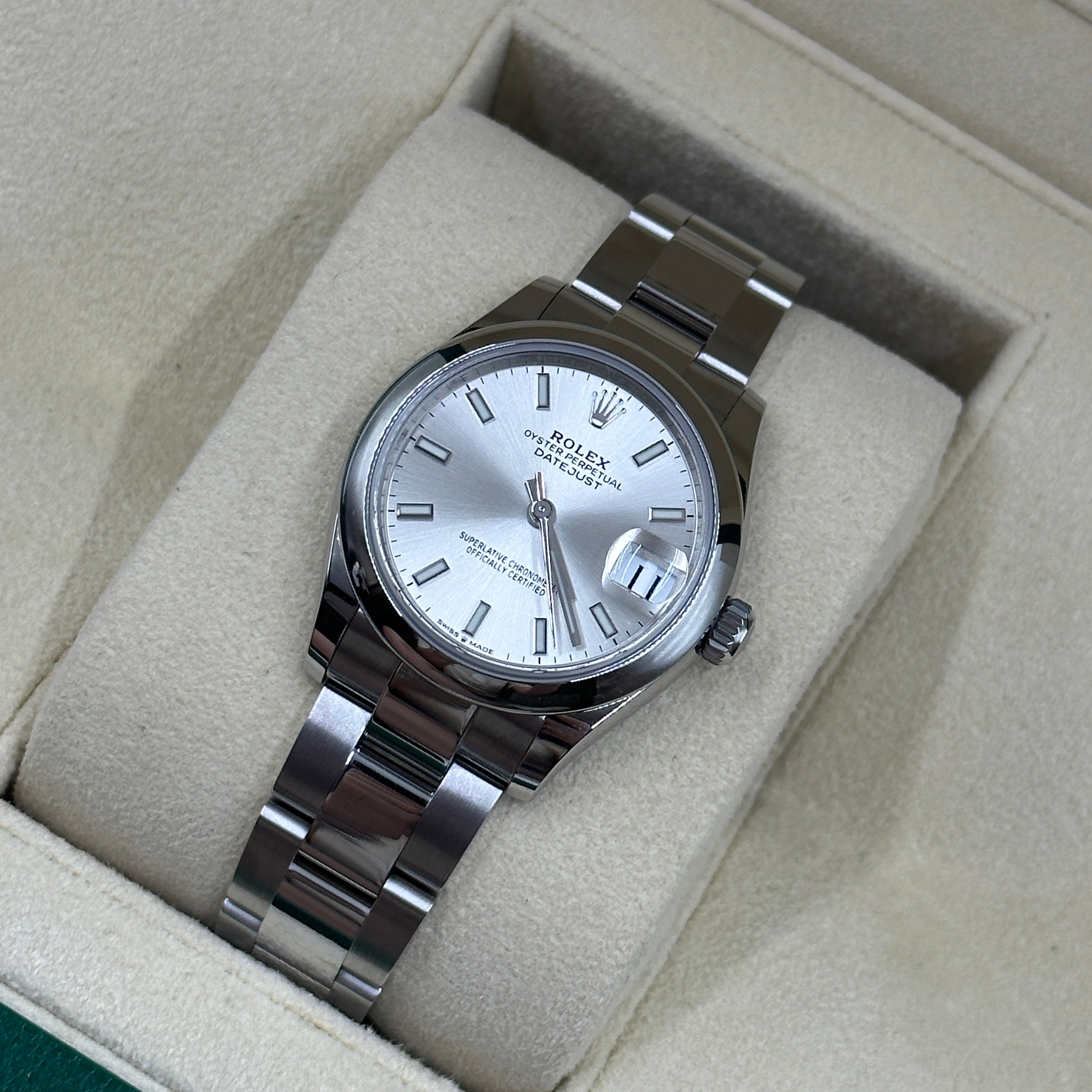 Rolex Datejust 31 278240 Silver Index Oyster
