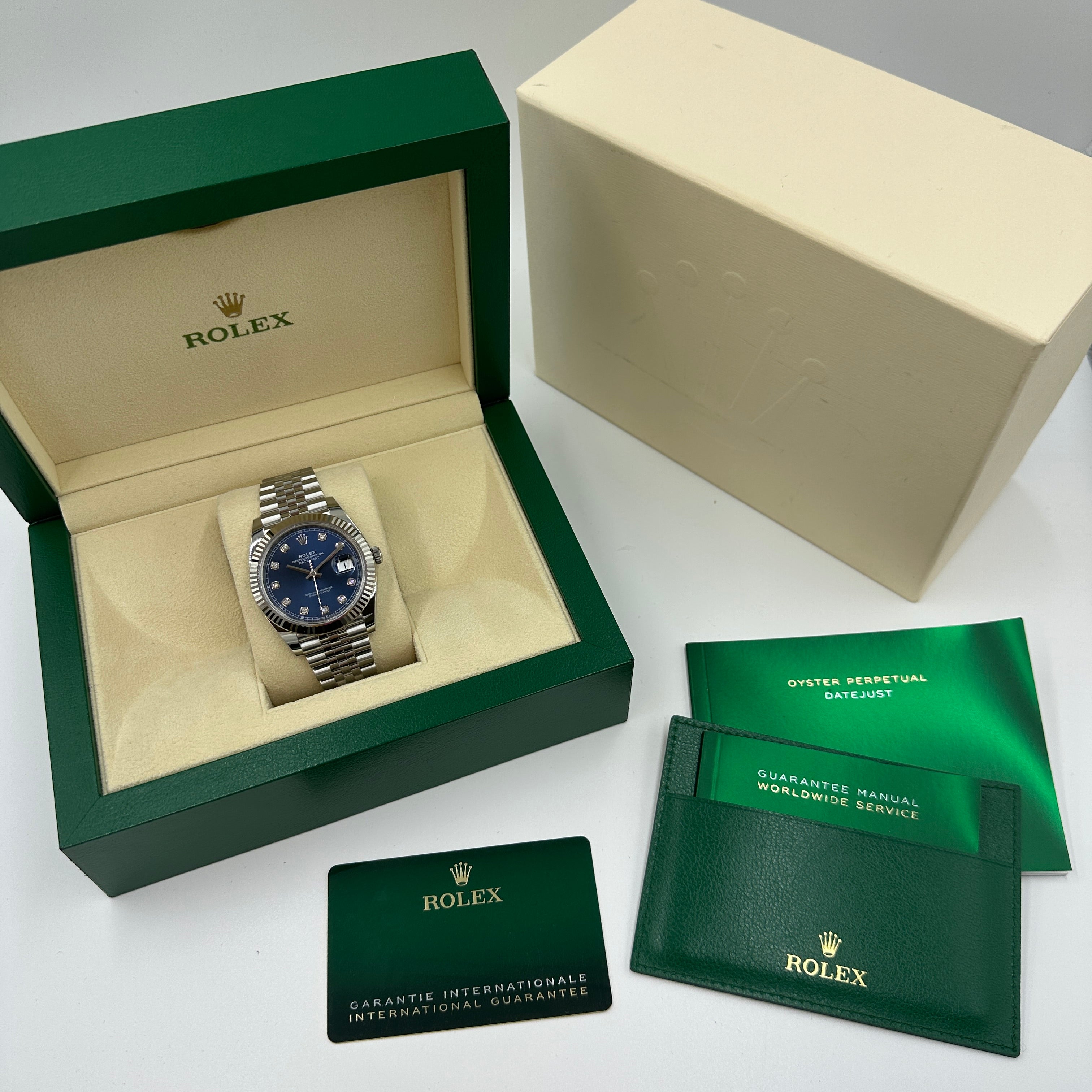 Rolex Datejust 41 126334G Blue Jubilee 2025