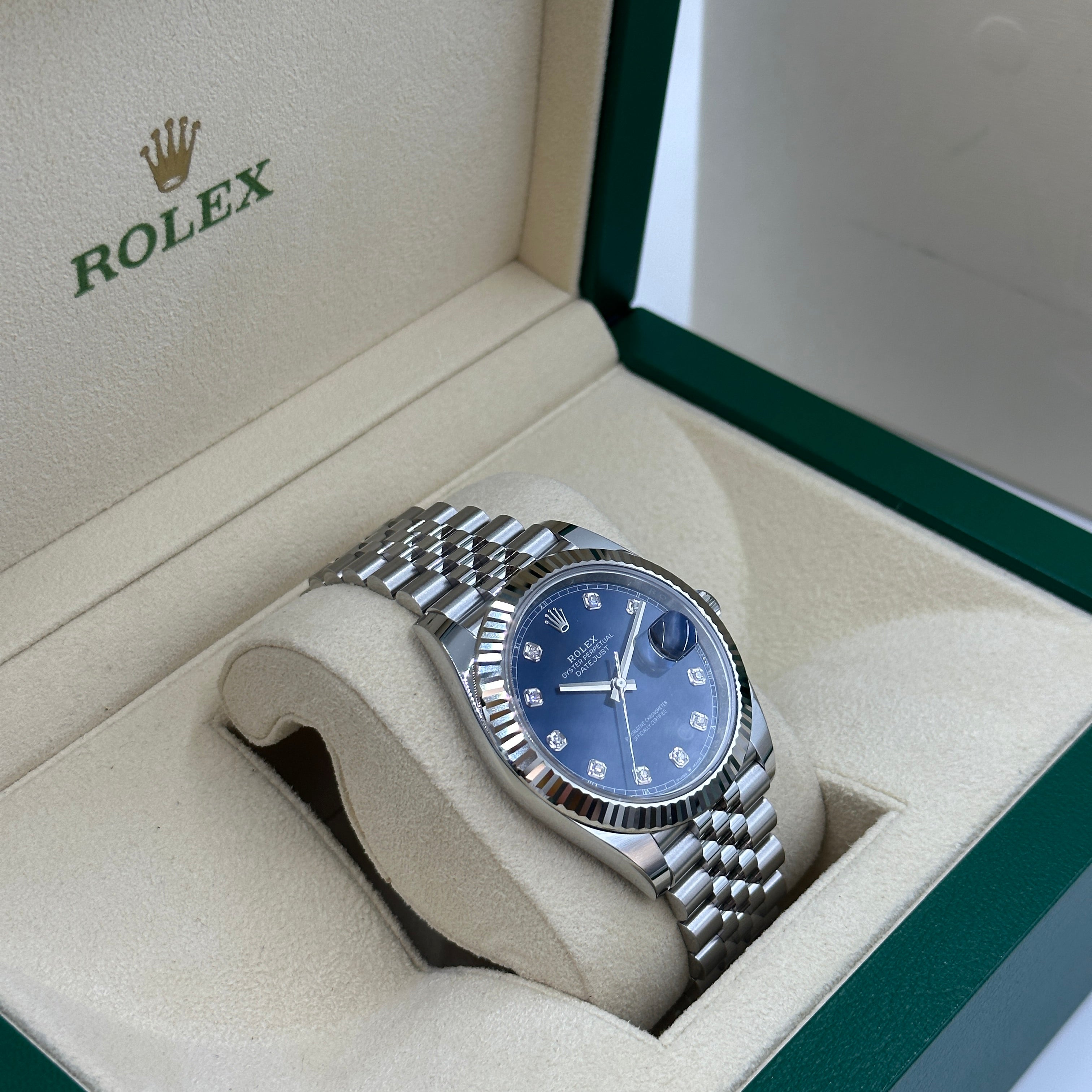 Rolex Datejust 41 126334G Blue Jubilee 2025