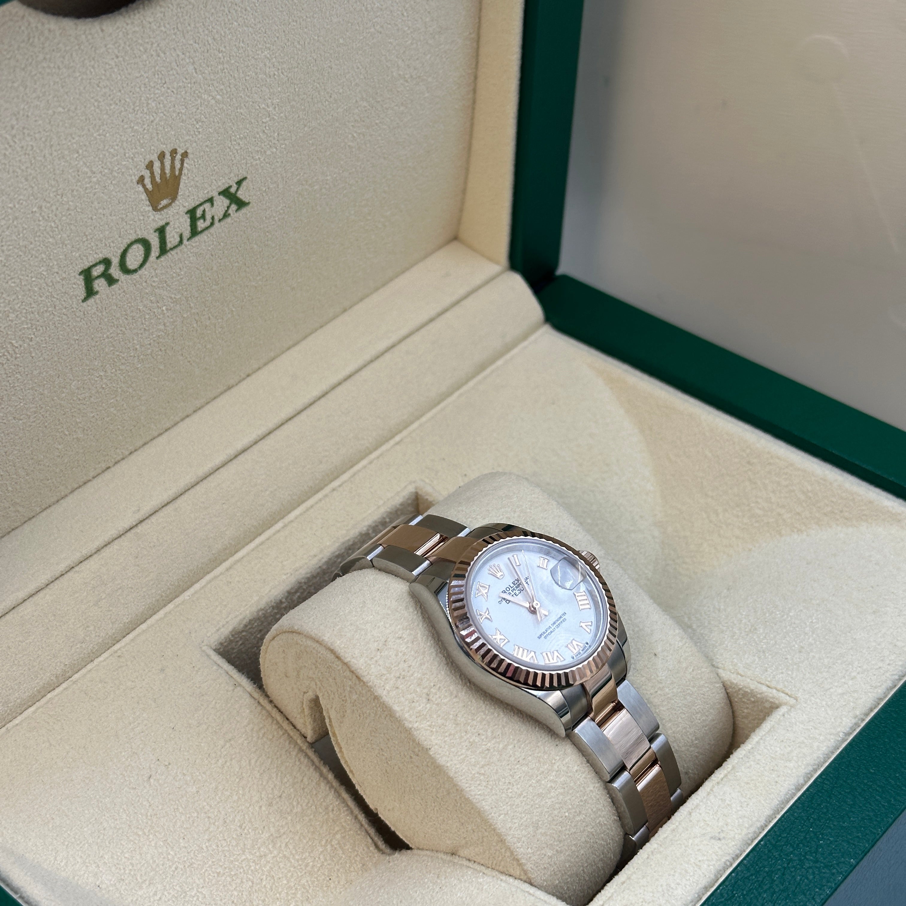 Rolex Lady-Datejust 279171 White Roman Oyster 2025