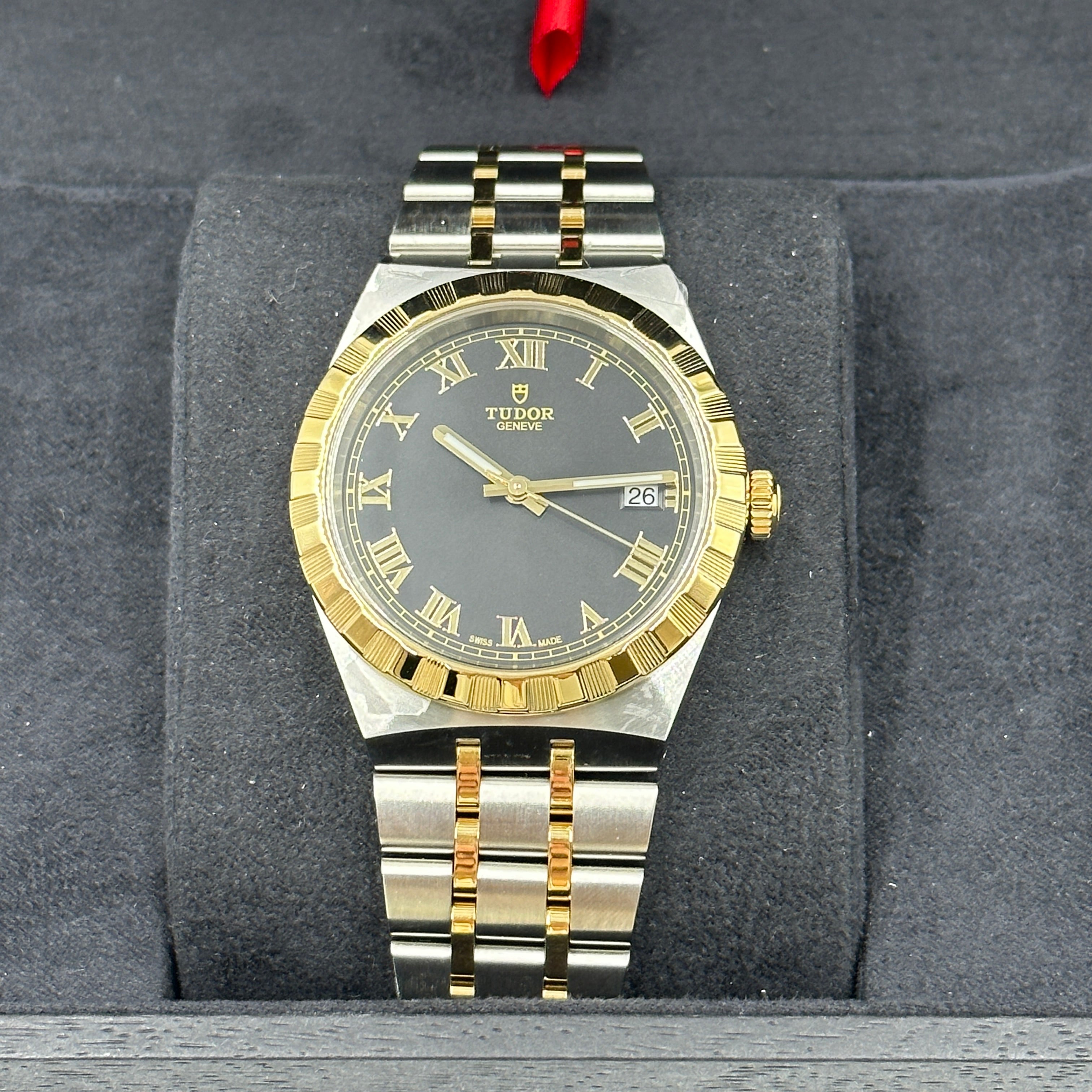 TUDOR Royal 28503-0006 BLACK ROMAN
