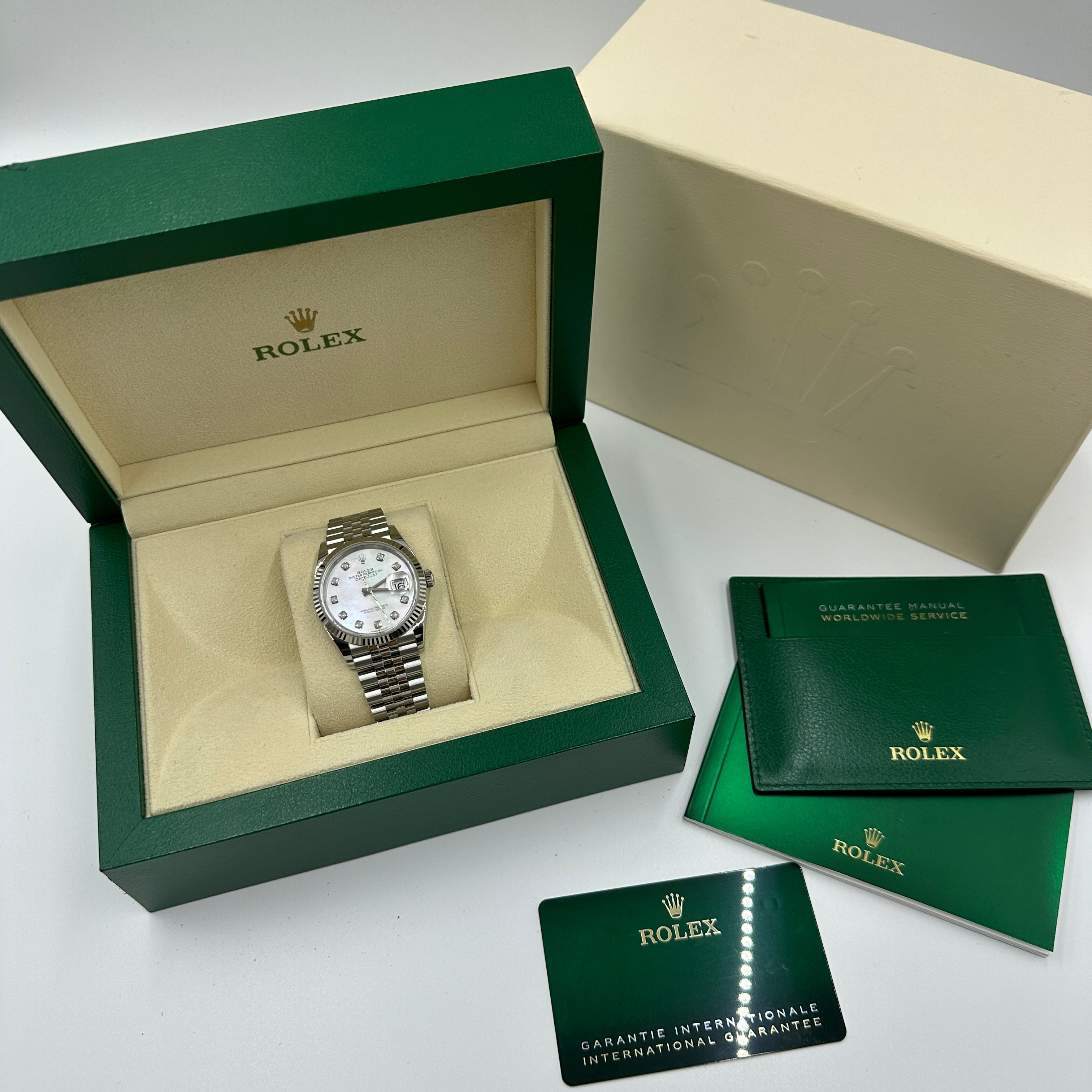 Rolex Datejust 36 126234NG White Jubilee 2025