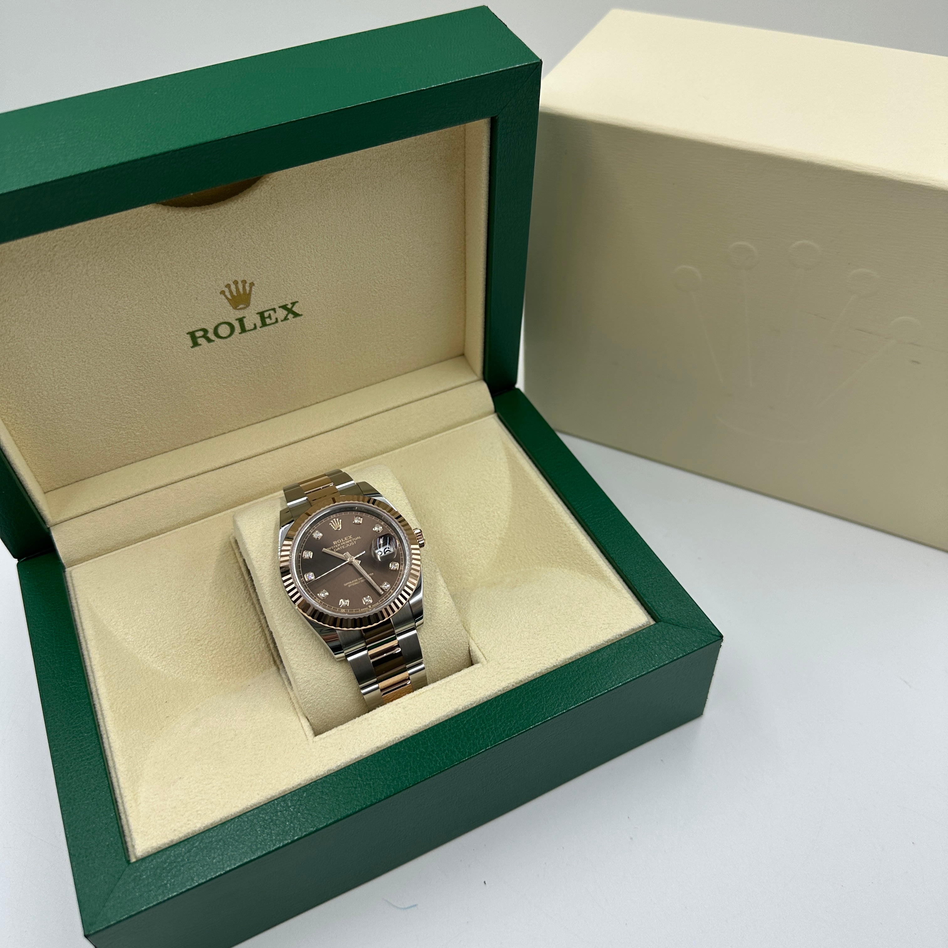 Rolex Datejust 41 126331G Choco Oyster 2025