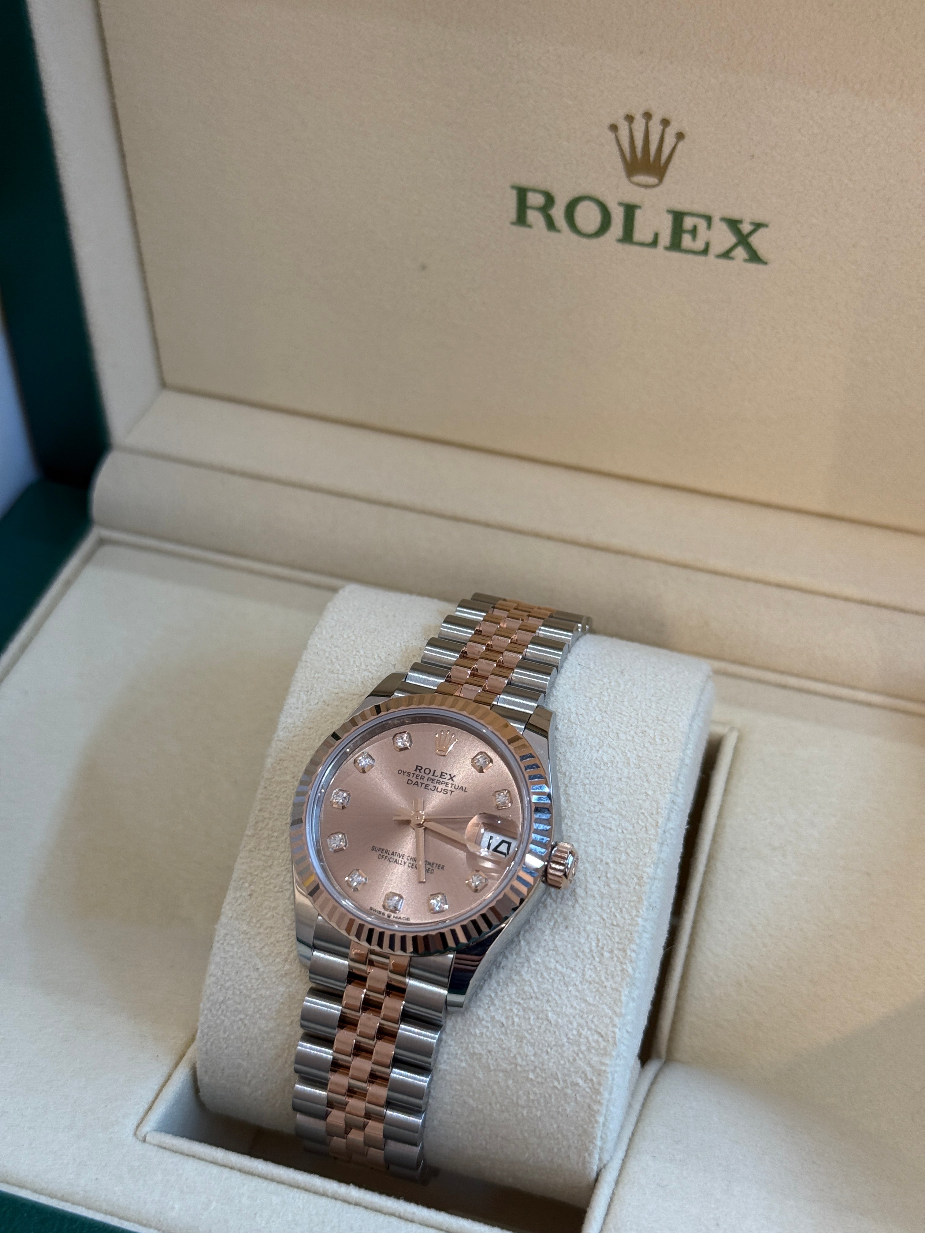Rolex Datejust 31 278271G Rose Jubilee 2025