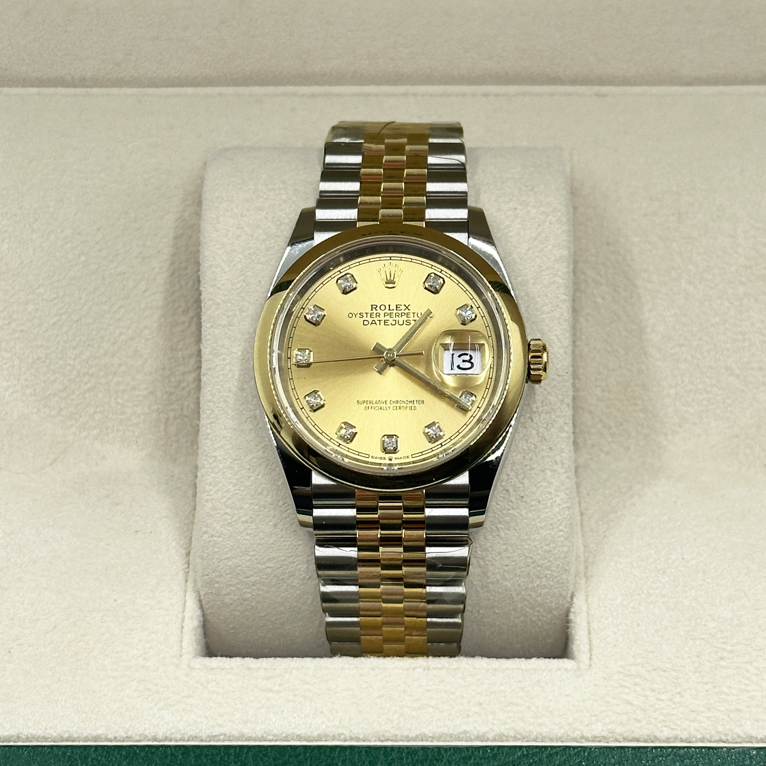 Rolex Datejust 36 126203G Champ Jubilee 2024
