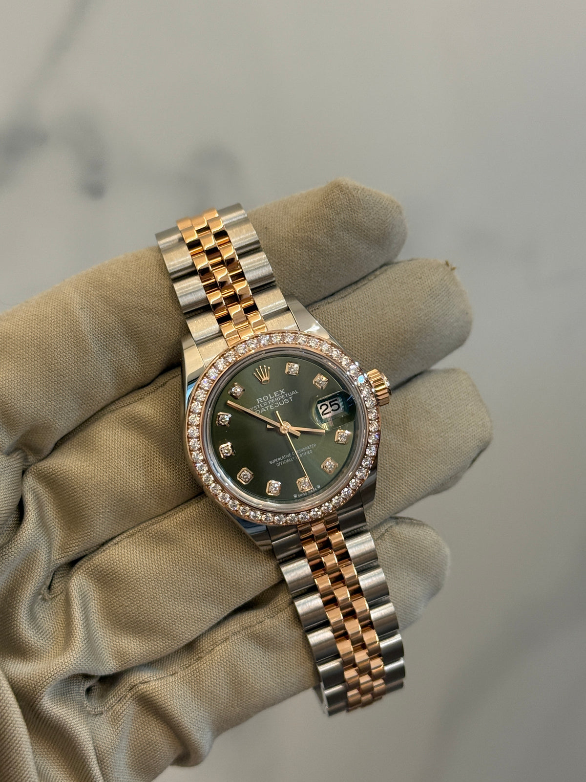 Rolex Lady-Datejust m279381RBR-0007 GREEN JUB 2026