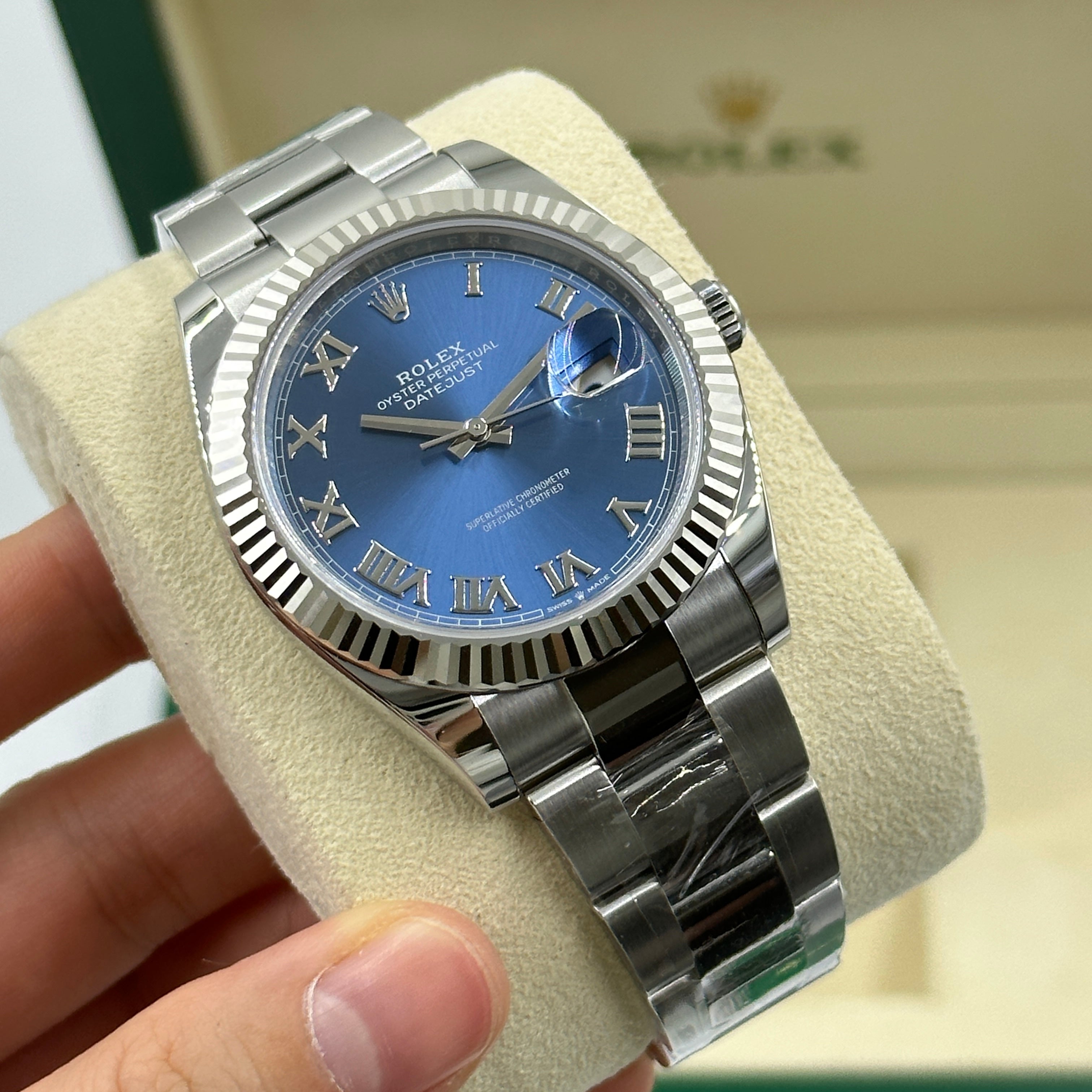 Rolex Datejust 41 126334 Blue Roman Oyster 2026