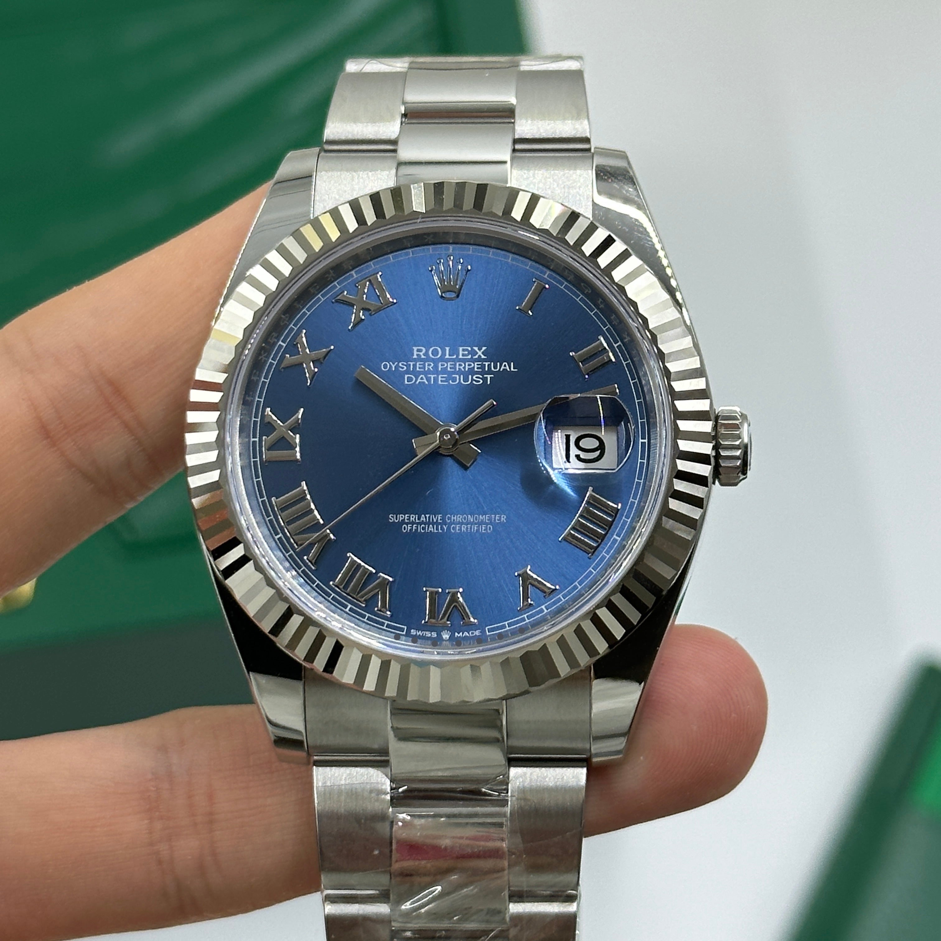Rolex Datejust 41 126334 Blue Roman Oyster 2026