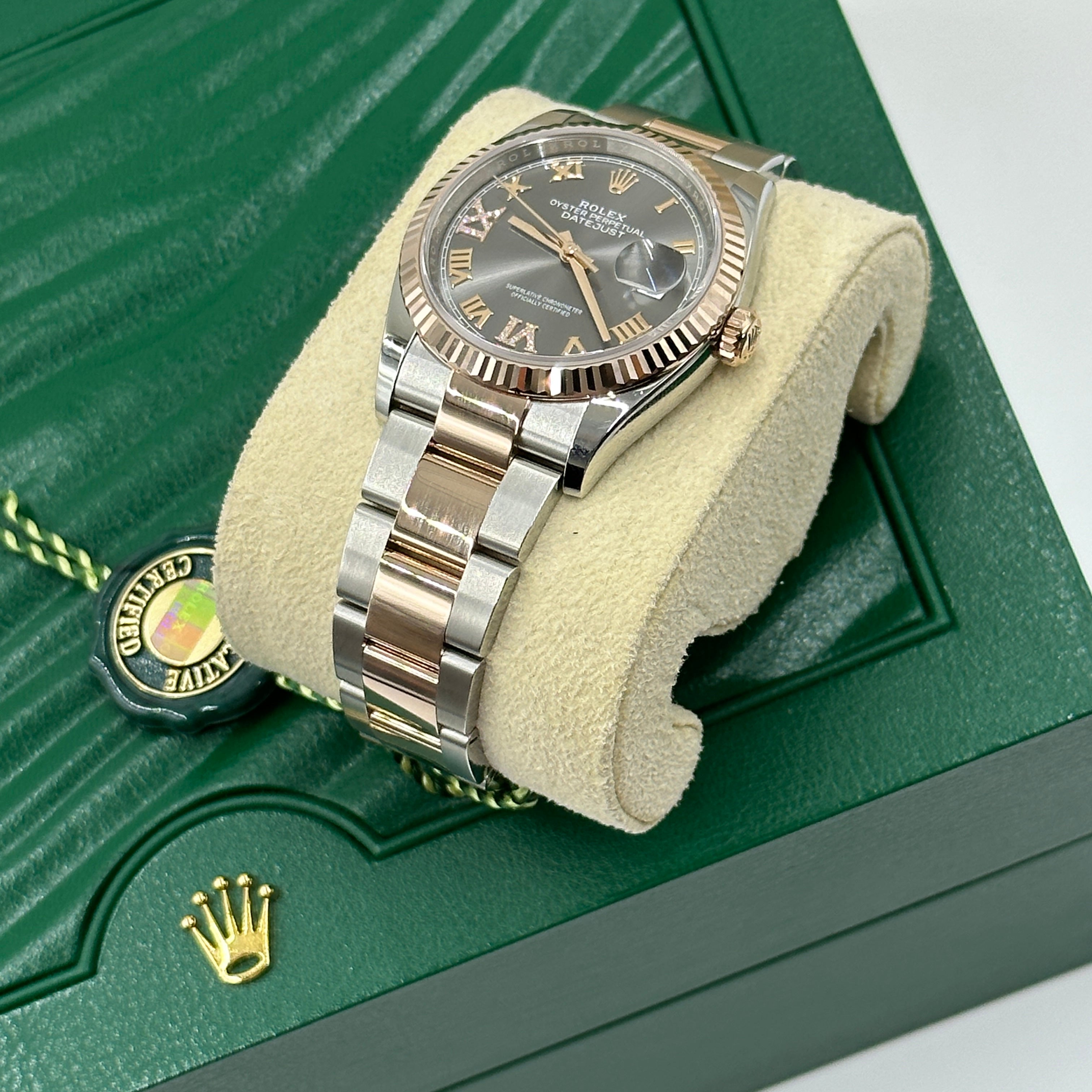 Rolex Datejust 36 126231 Grey VIIX Roman Oyster 2025