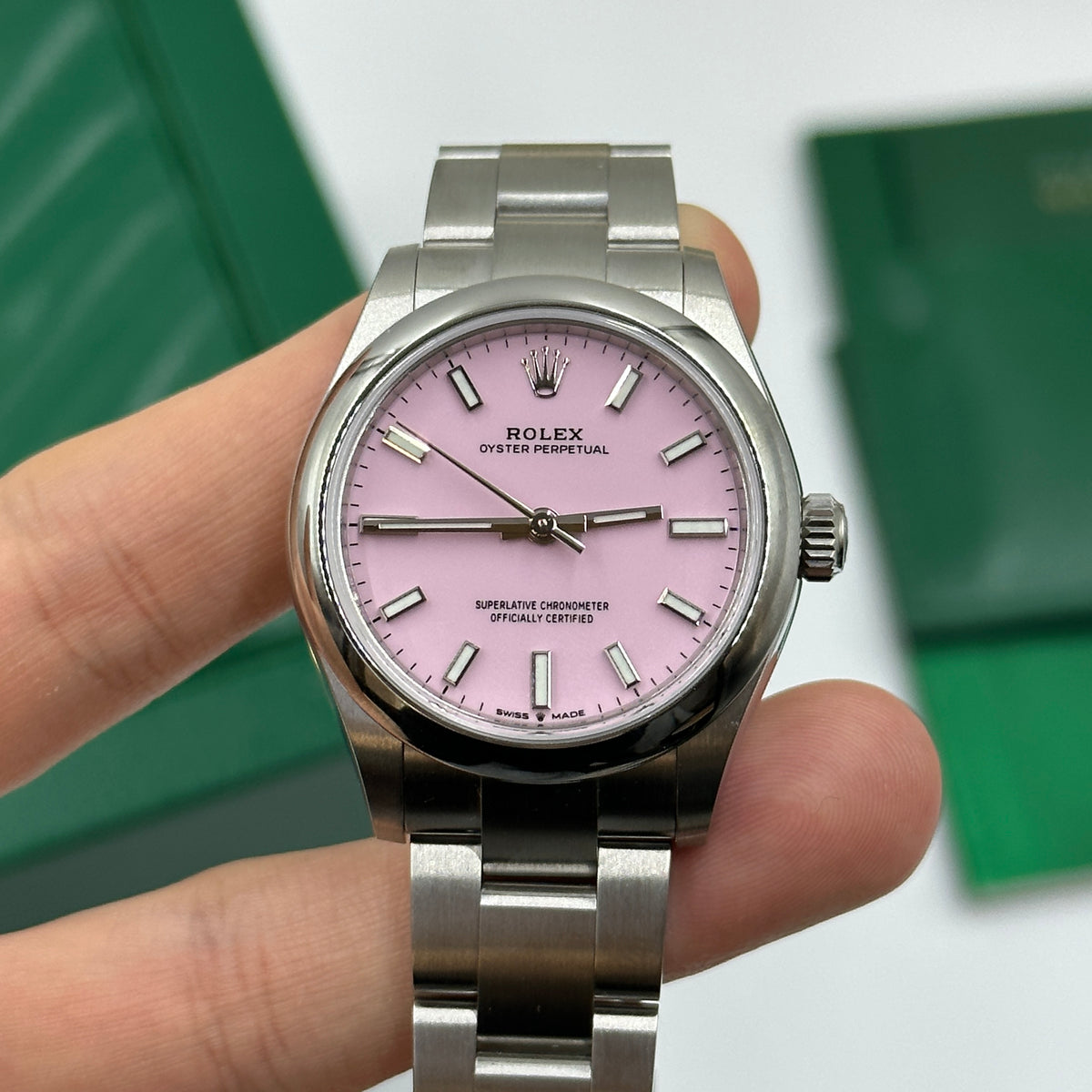 Rolex Oyster Perpetual 31 277200 Candy /Pink Index Oyster 2026