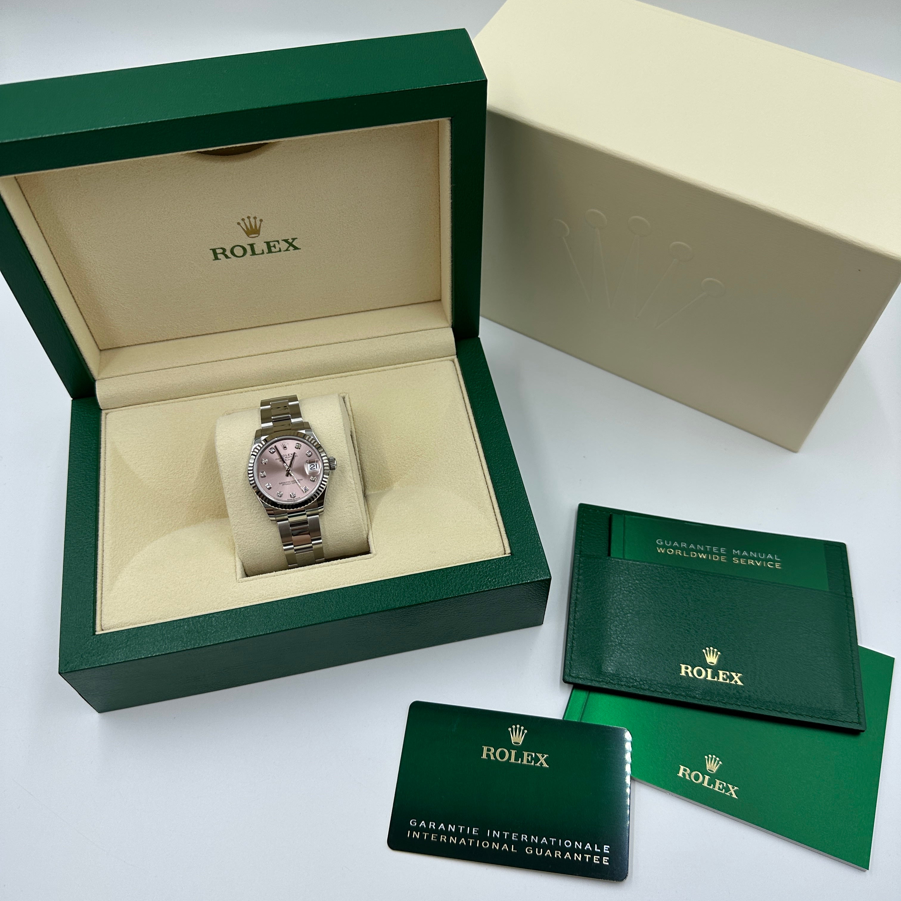 Rolex Datejust 31 278274G Pink Oyster 2025