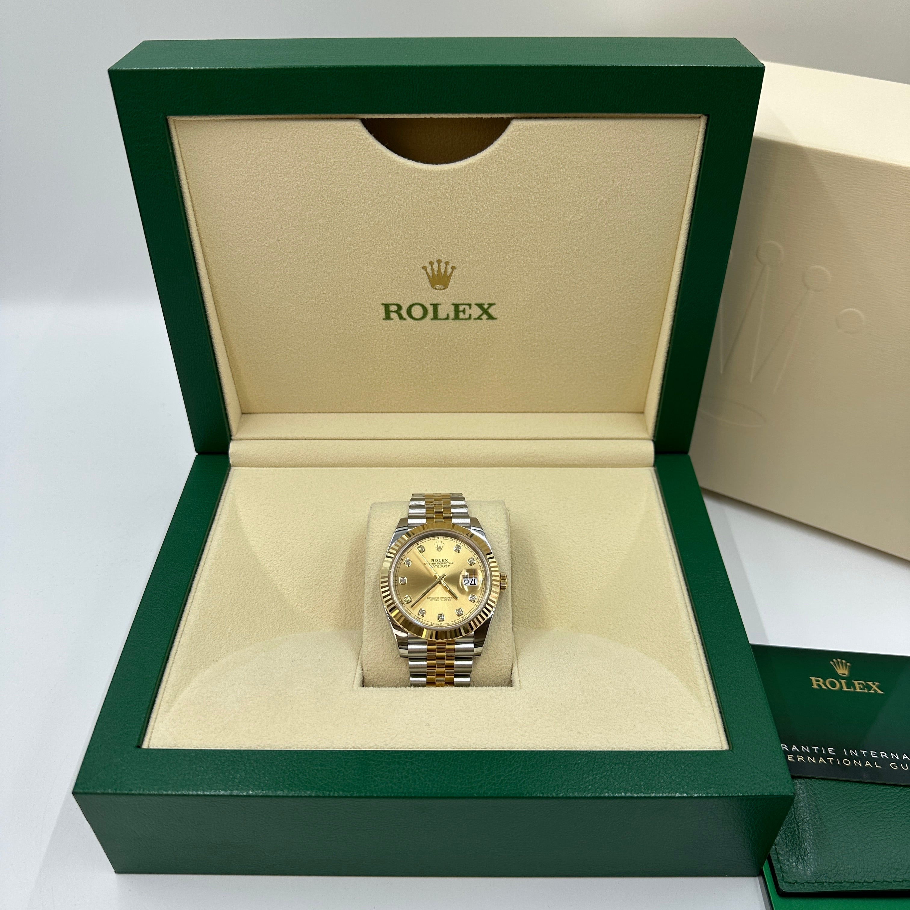 Rolex Datejust 41 126333G Champ Jubilee 2024