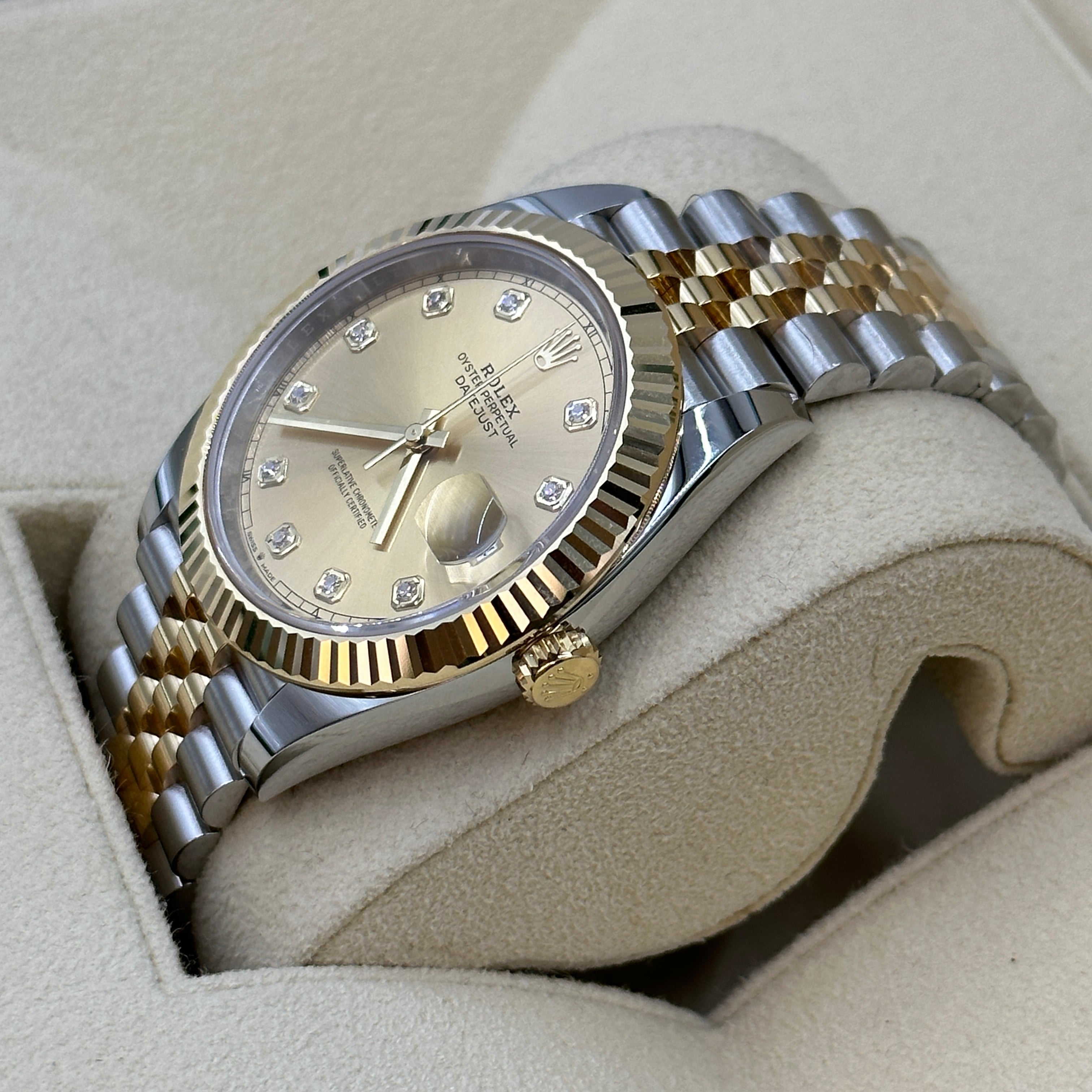 Rolex Datejust 41 126333G Champ Jubilee 2024