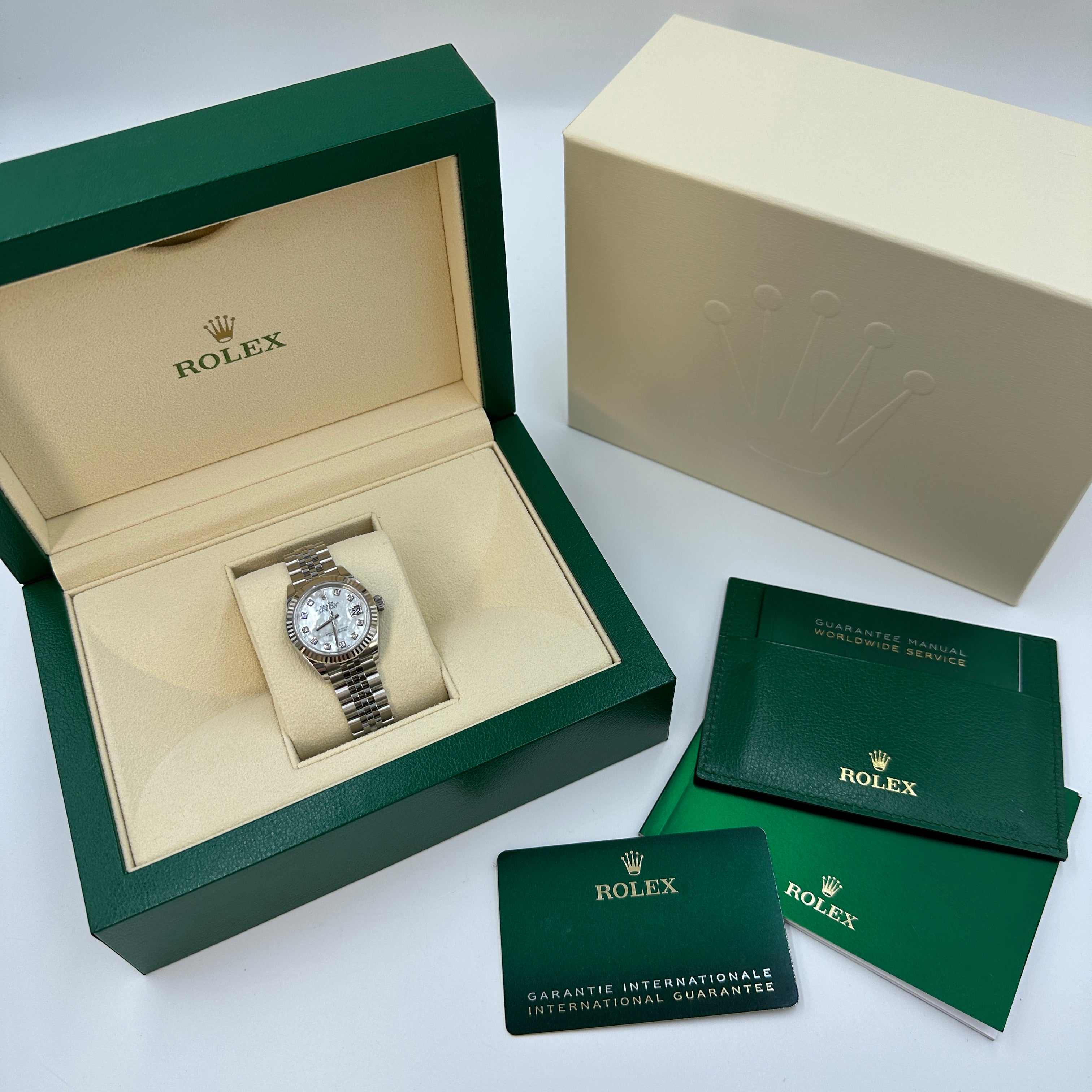 Rolex Lady-Datejust 279174NG White Jubilee 2025