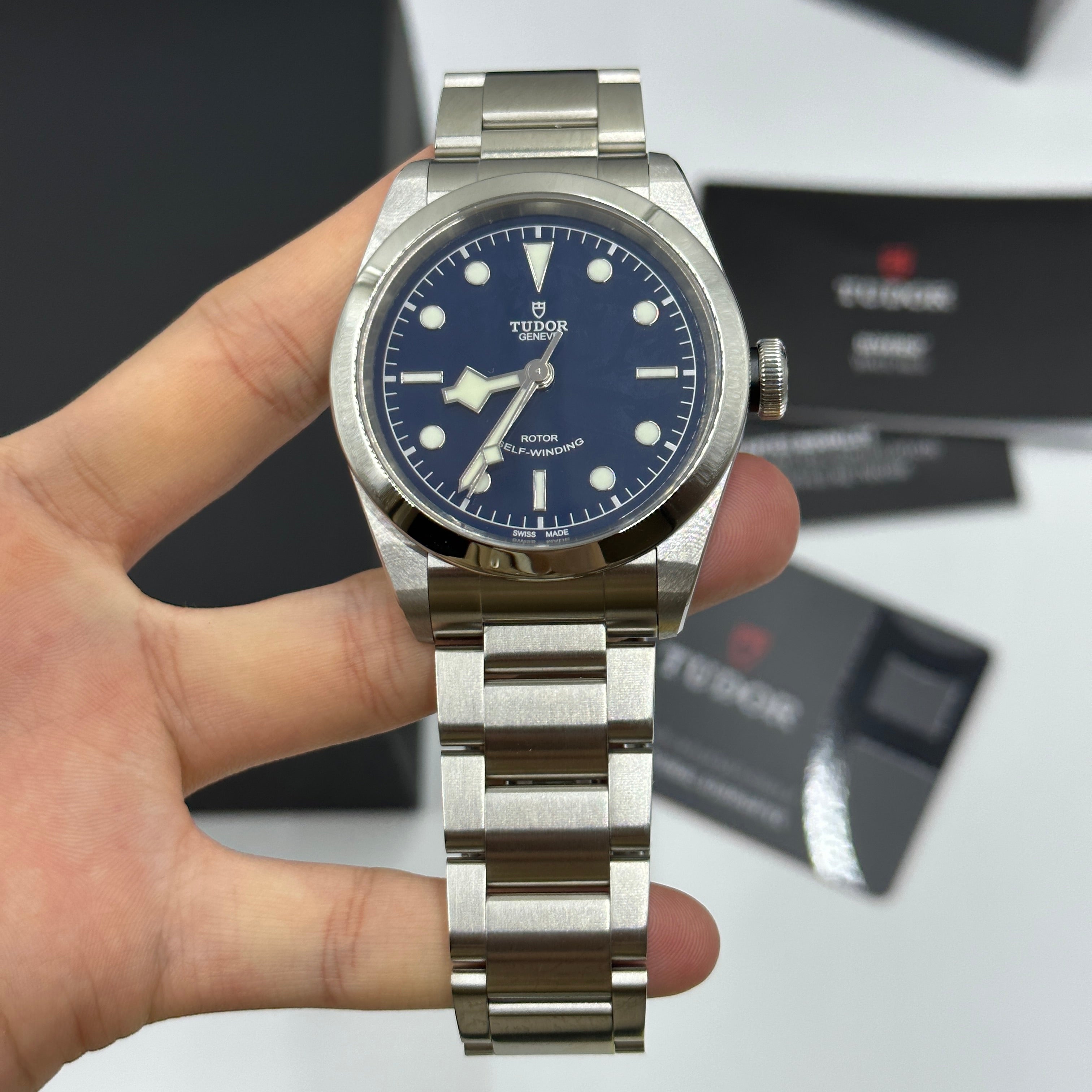 Tudor Black Bay 41 Blue Dial Steel 79540-0004 – EW Watches