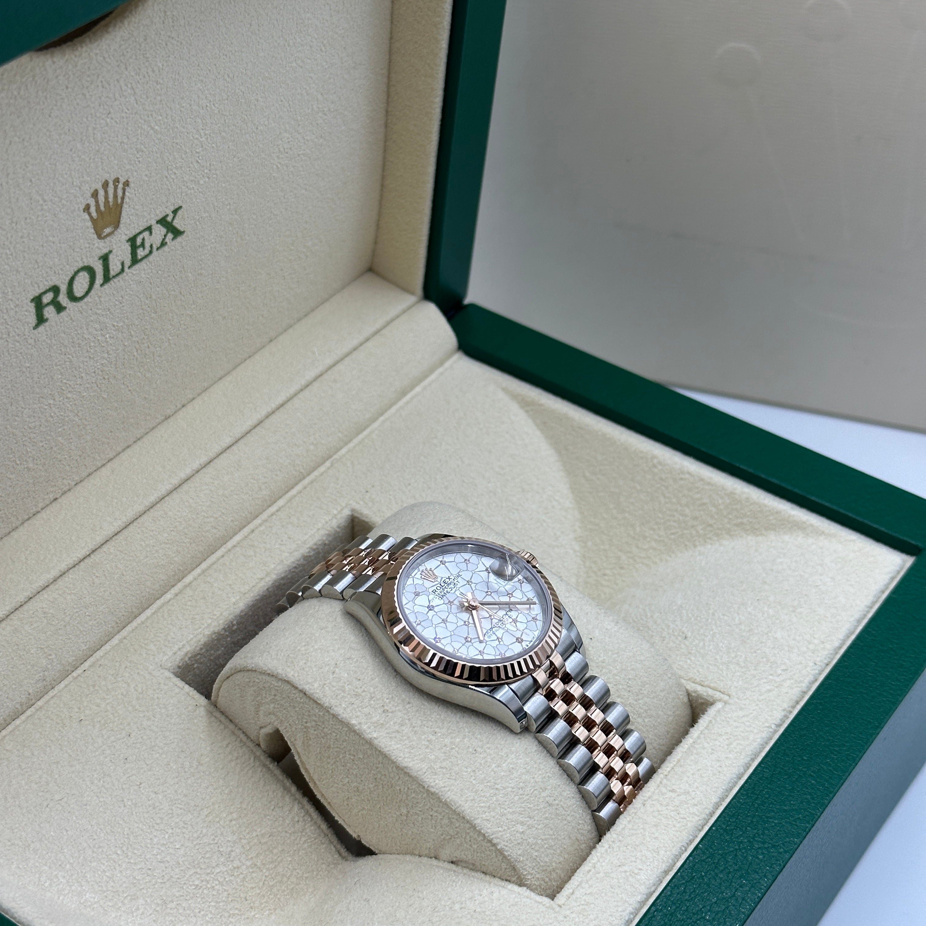 Rolex Datejust 31 278271 Silver Floral Jubilee 2025