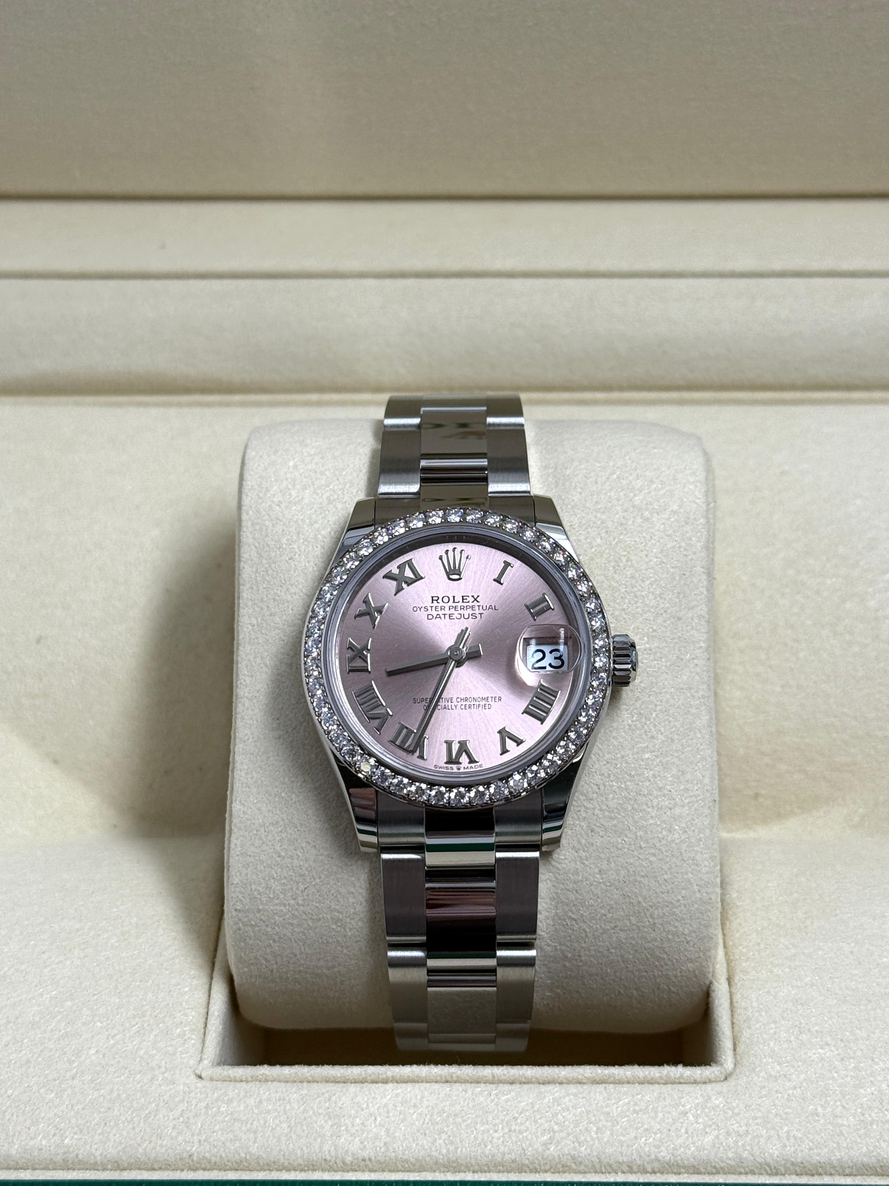 Rolex Datejust 31MM 278384RBR PINK ROMAN OYS