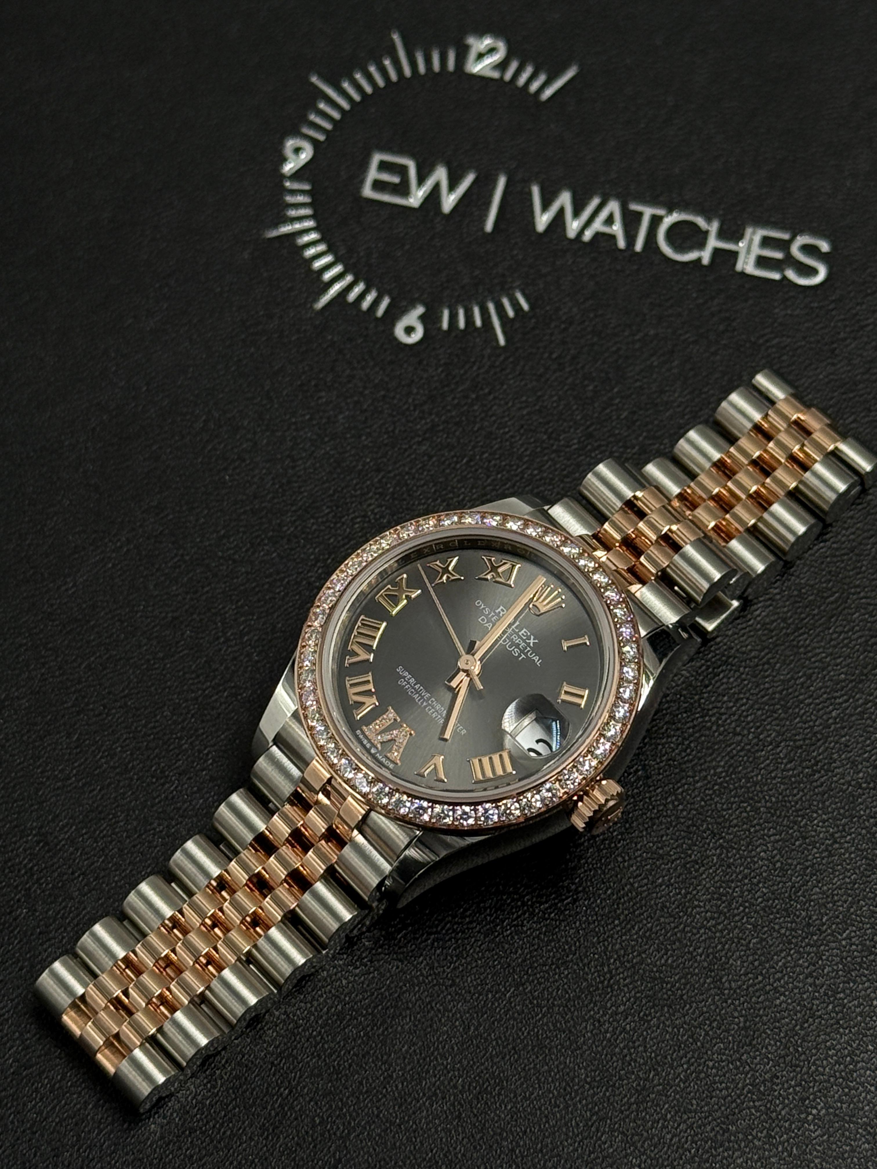 Rolex Datejust 31 278381RBR Grey VIIX Jubilee