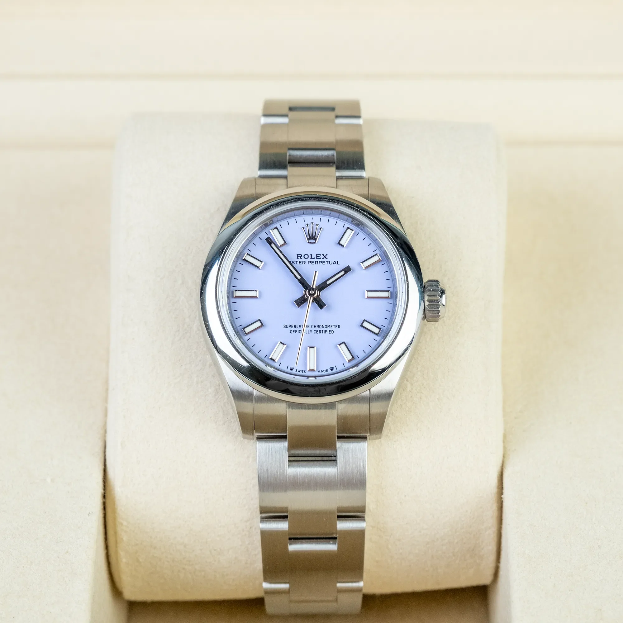 Rolex Oyster Perpetual 28 276200 Lavender Purple