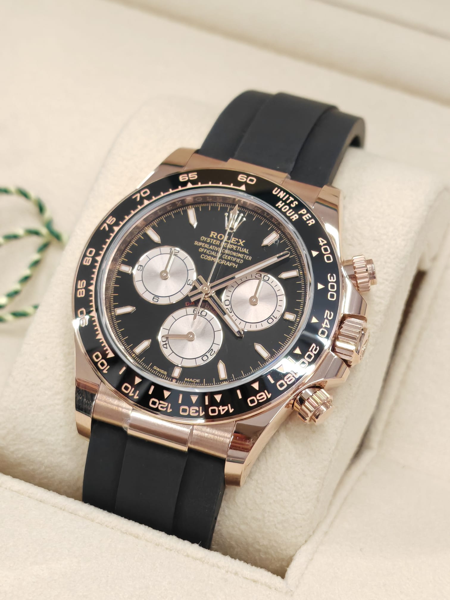 Rolex Cosmograph Daytona 126515 Bright black and Sundust 2023