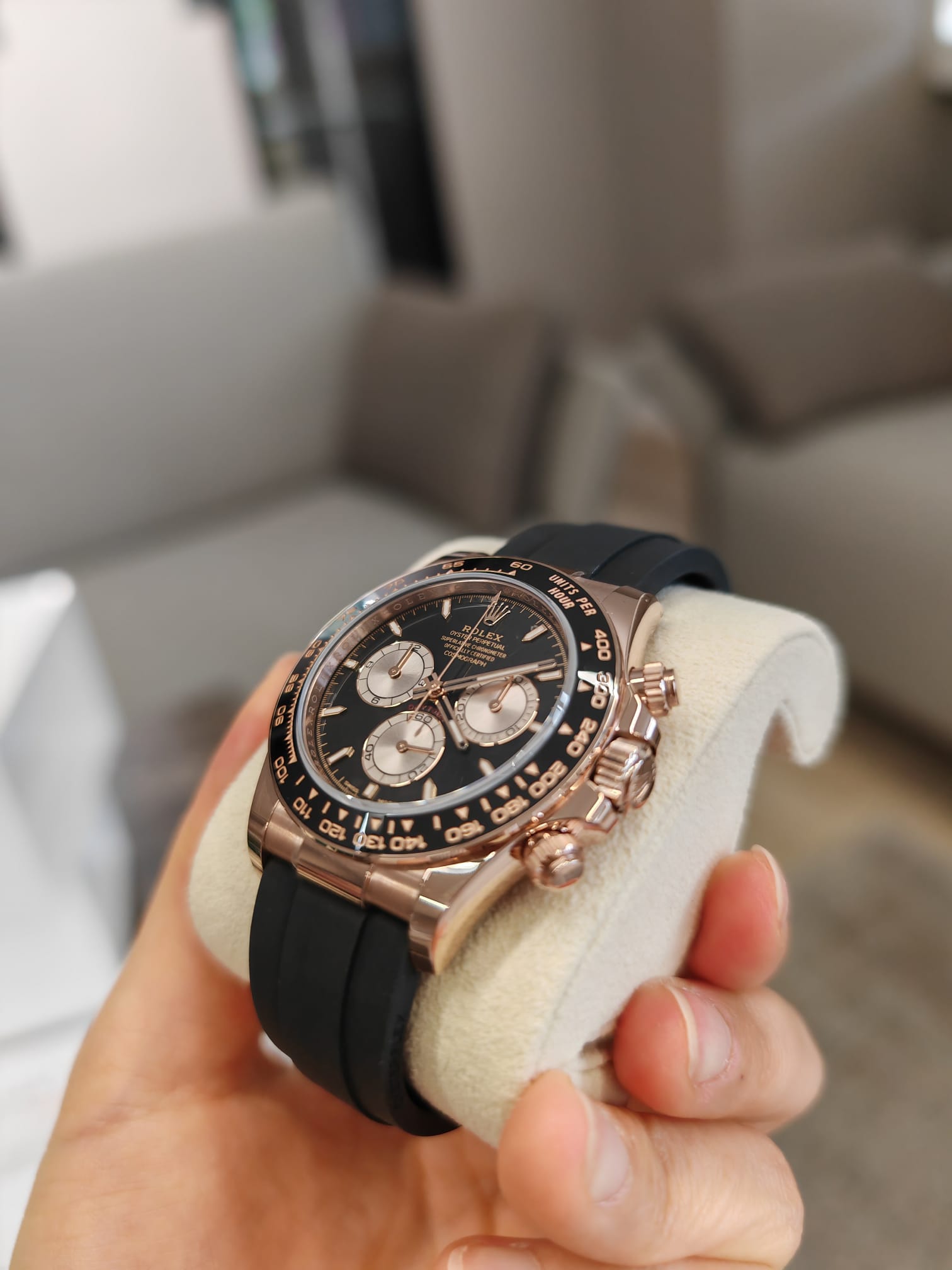 Rolex Cosmograph Daytona 126515 Bright black and Sundust 2023