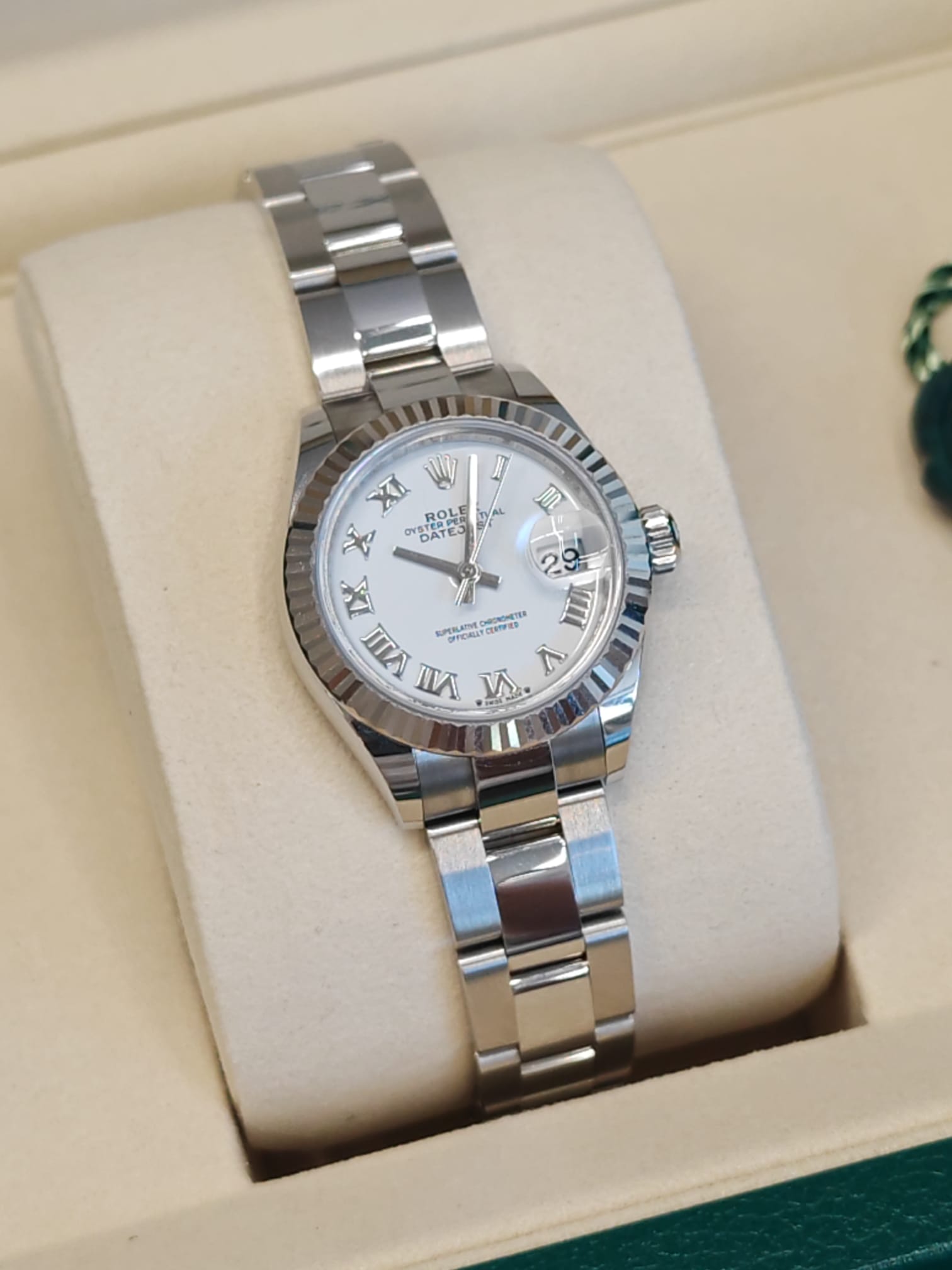 Rolex Lady-Datejust 279174 White Roman Oyster 2025