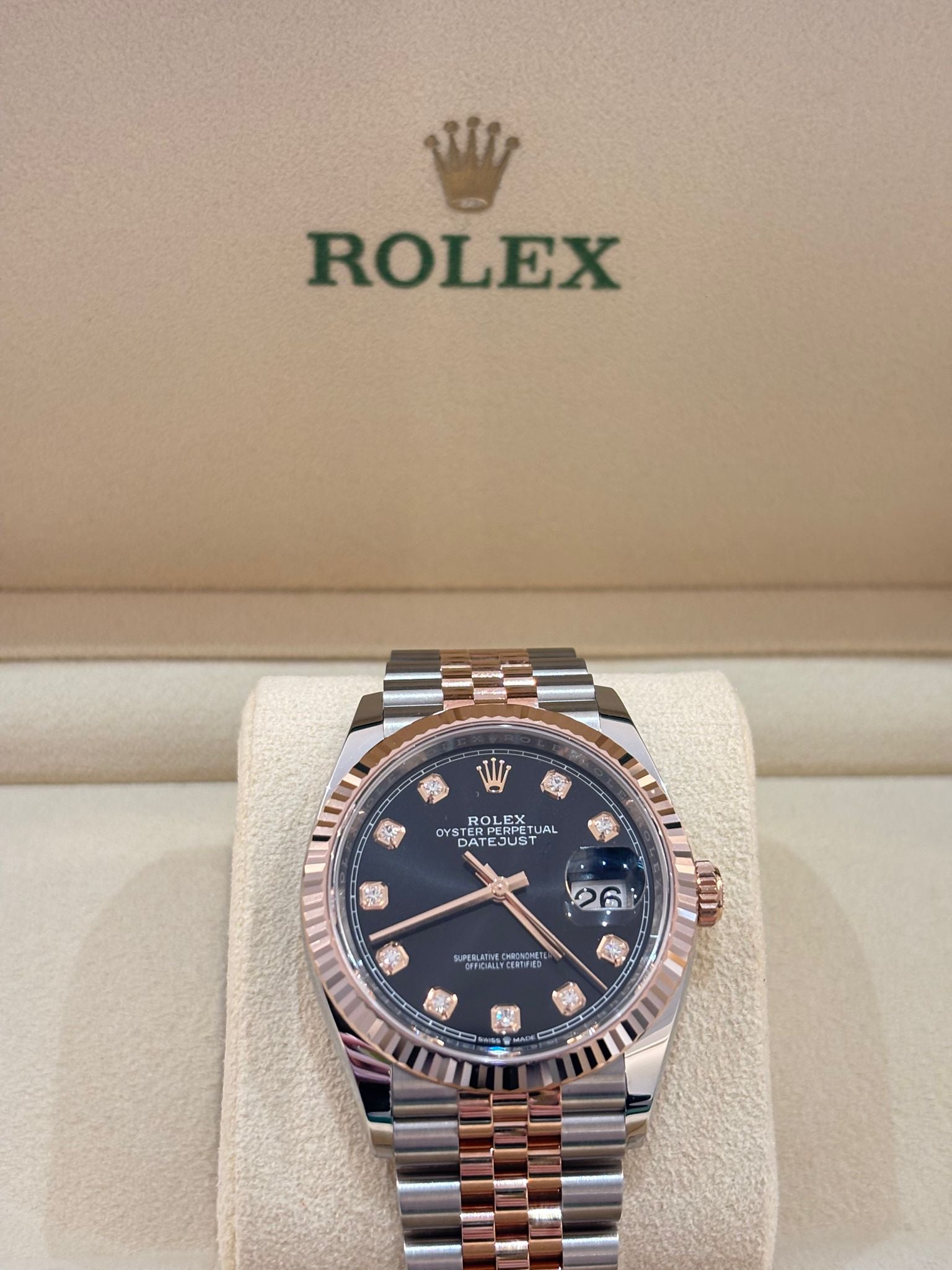Rolex Datejust 36 126231G Black Jubilee 2025