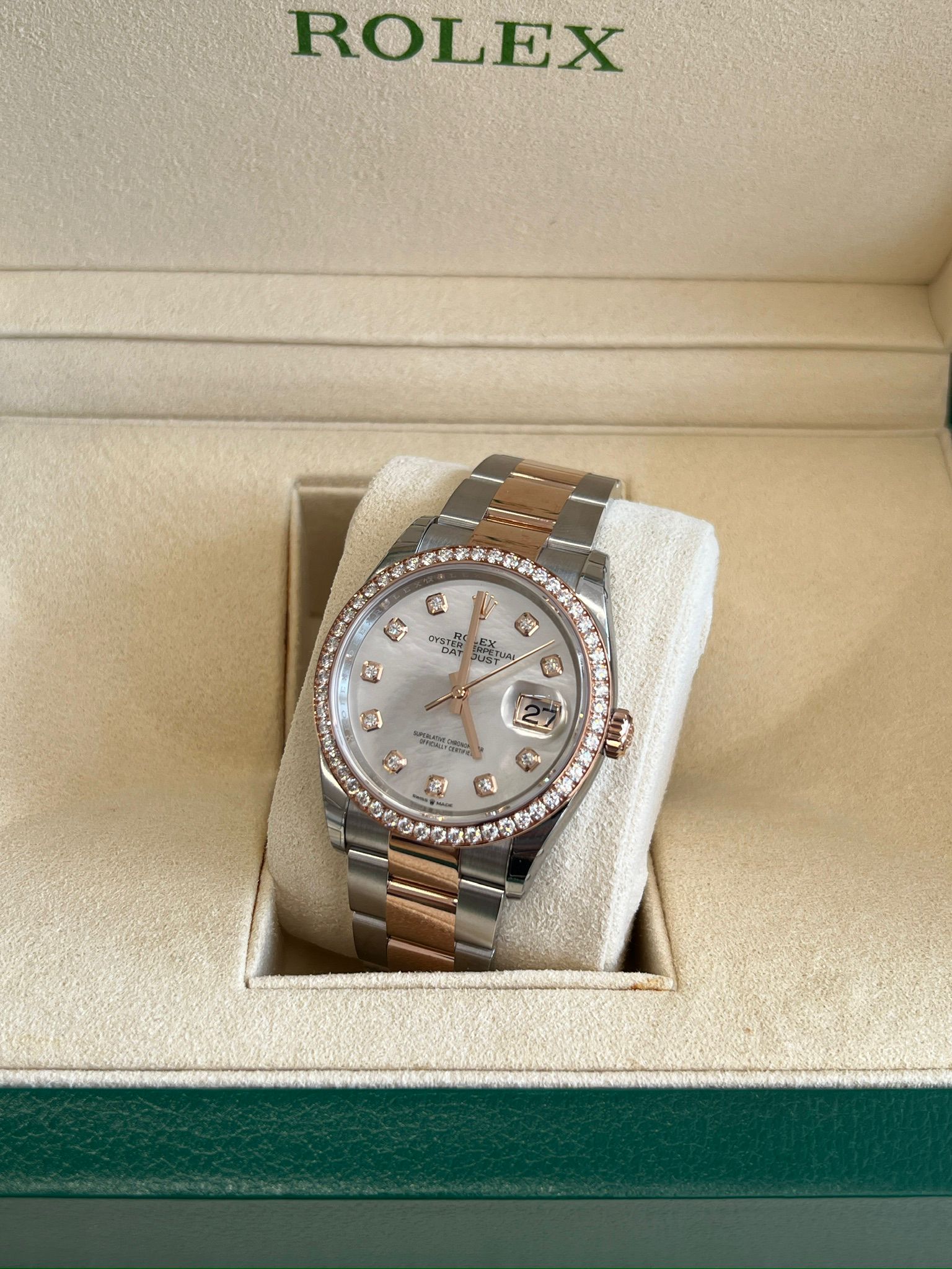 Rolex Datejust 36 126281RBR Ng White Oyster 2025