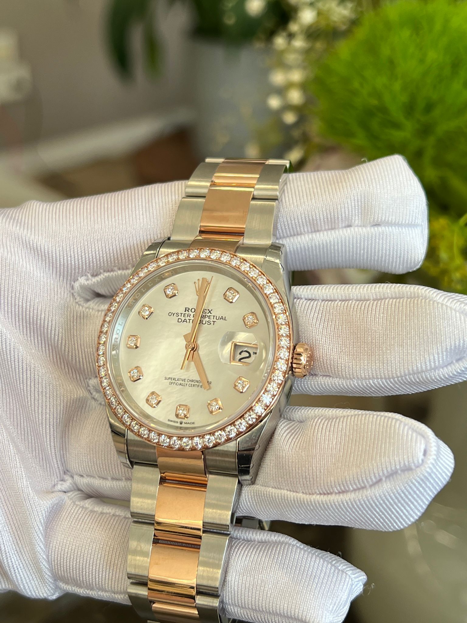 Rolex Datejust 36 126281RBR Ng White Oyster 2025