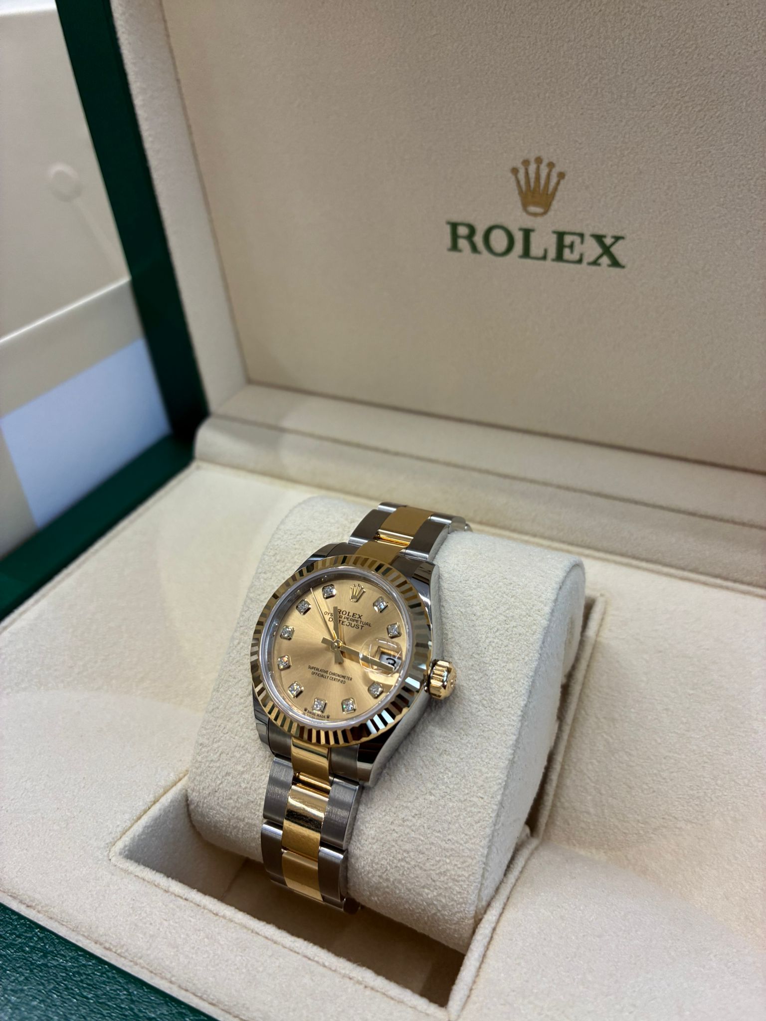 Rolex Lady-Datejust 28mm 279173G CHAMP OYS