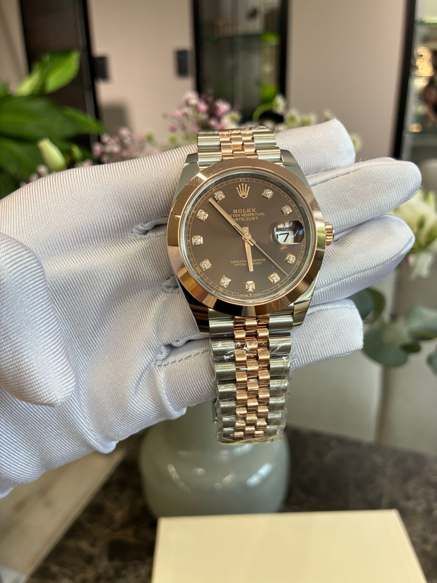 Rolex Datejust 41 126301G Choc Jubilee 2025