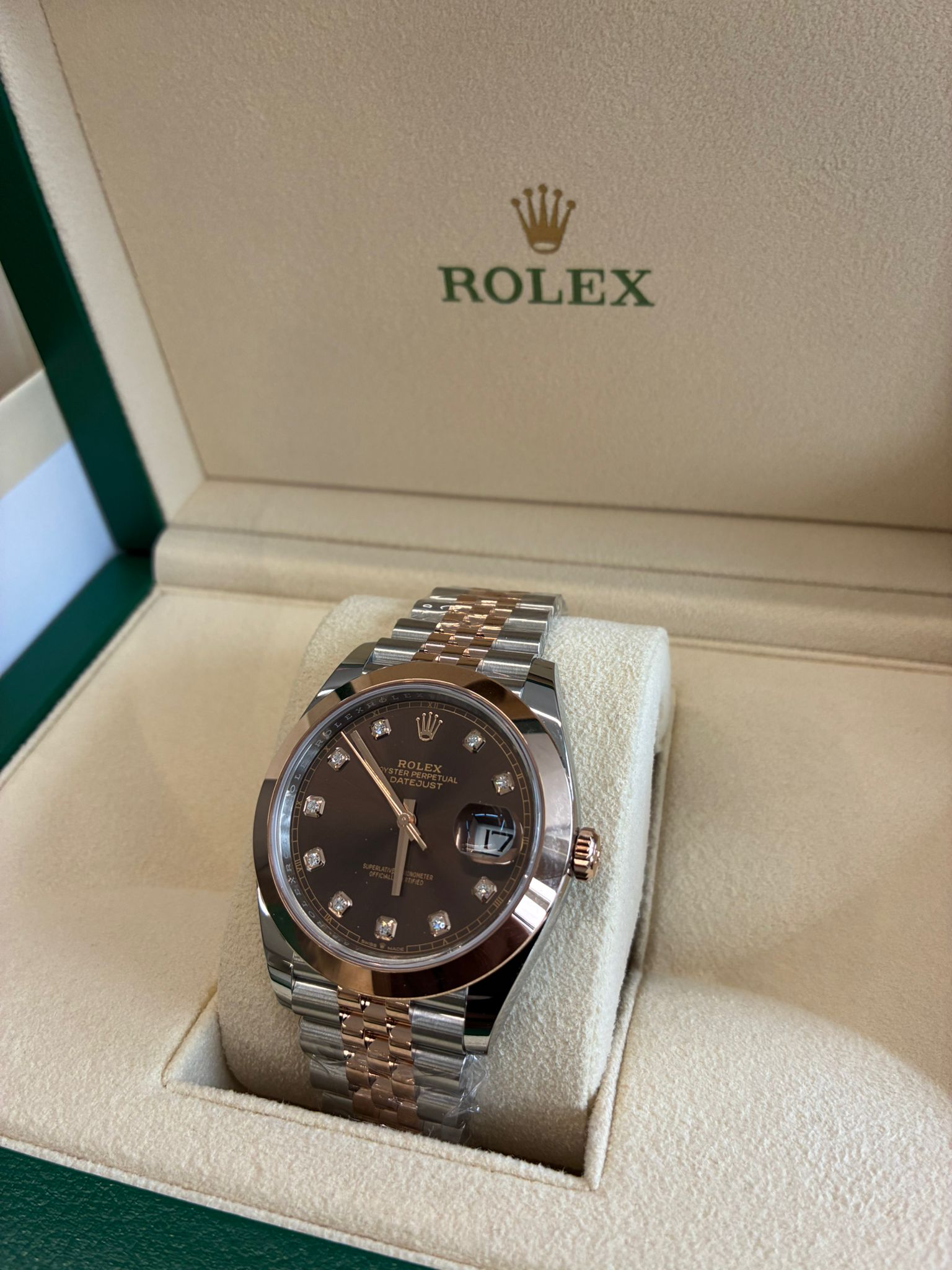 Rolex Datejust 41 126301G Choc Jubilee 2025